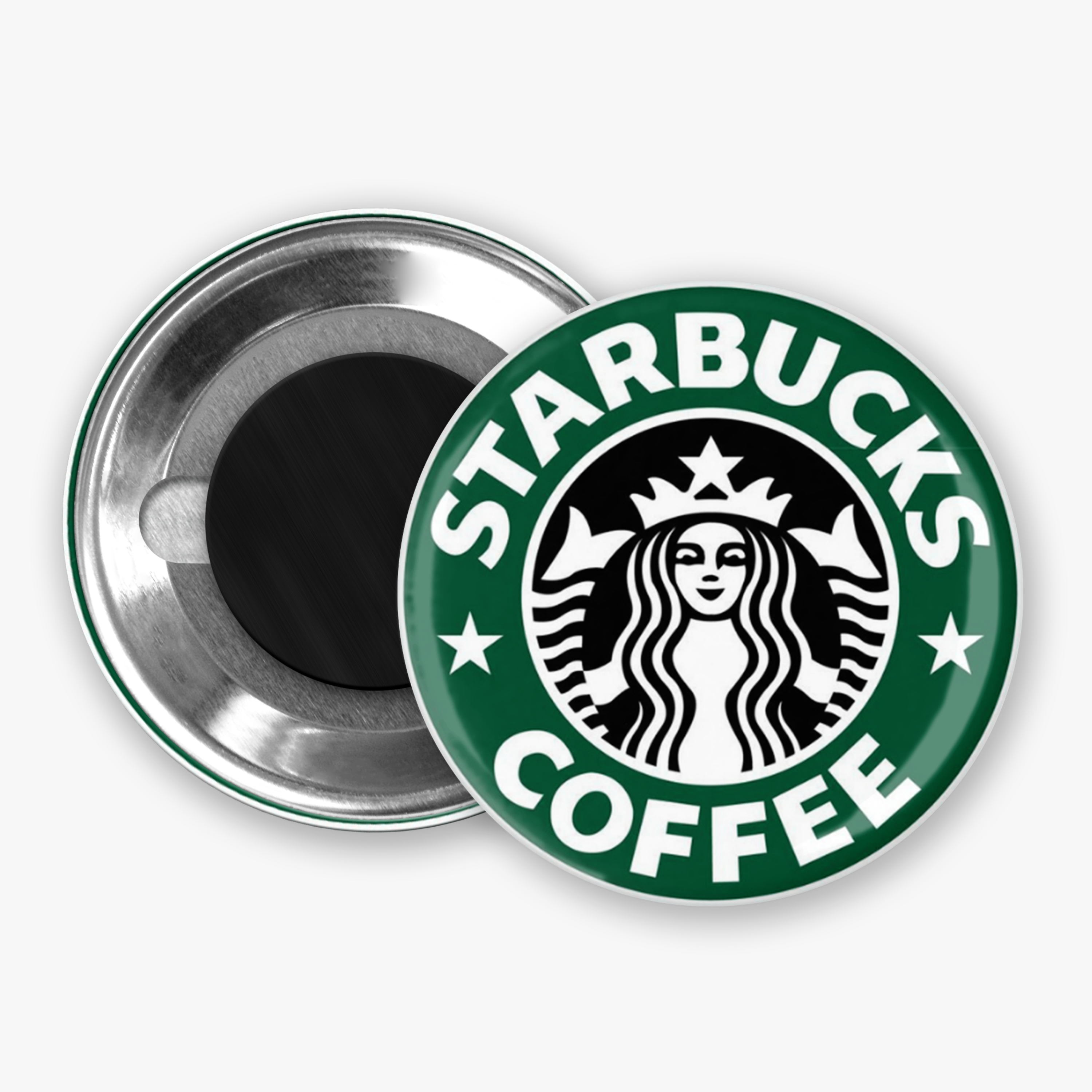 Starbucks - Button Pin / Magnet