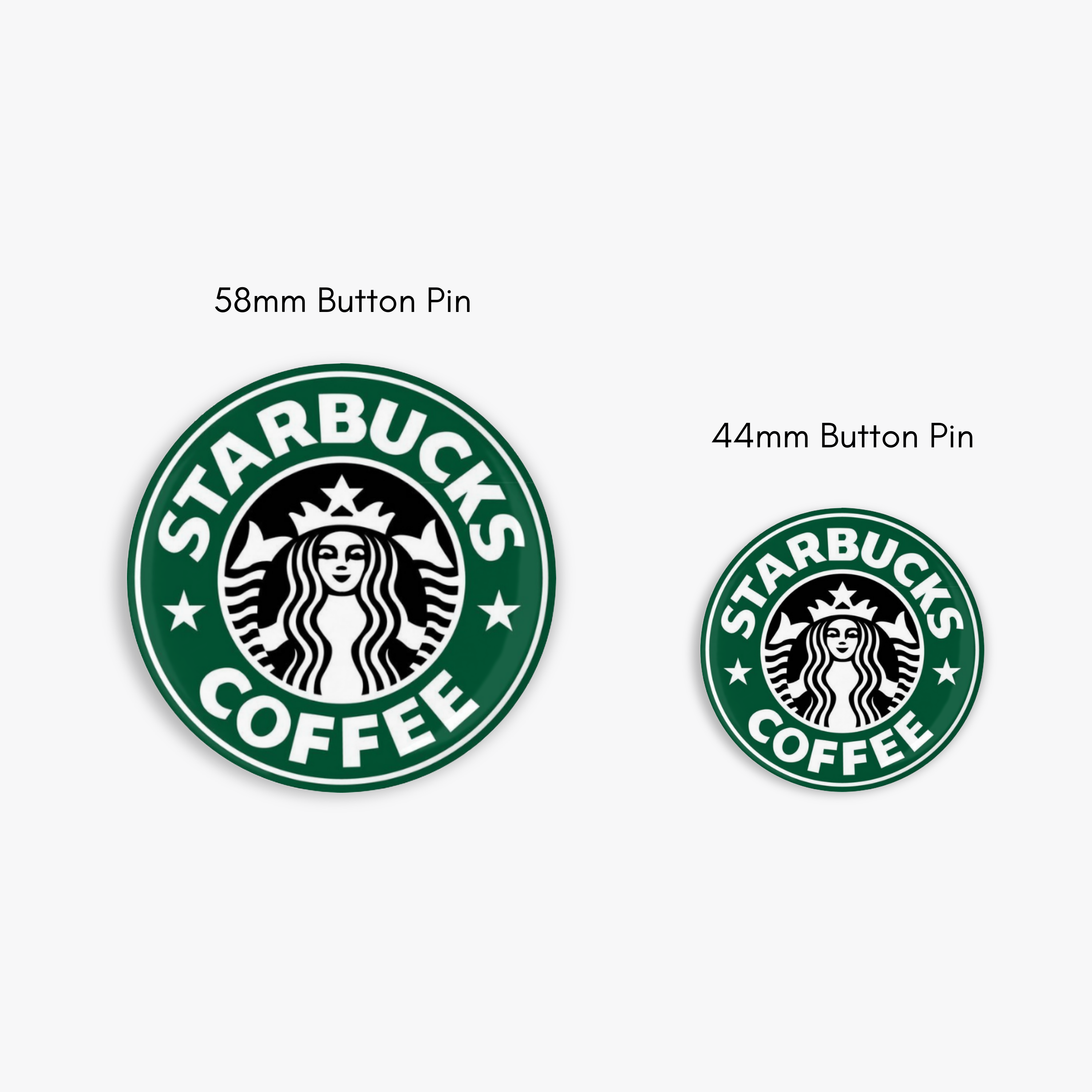 Starbucks - Button Pin / Magnet