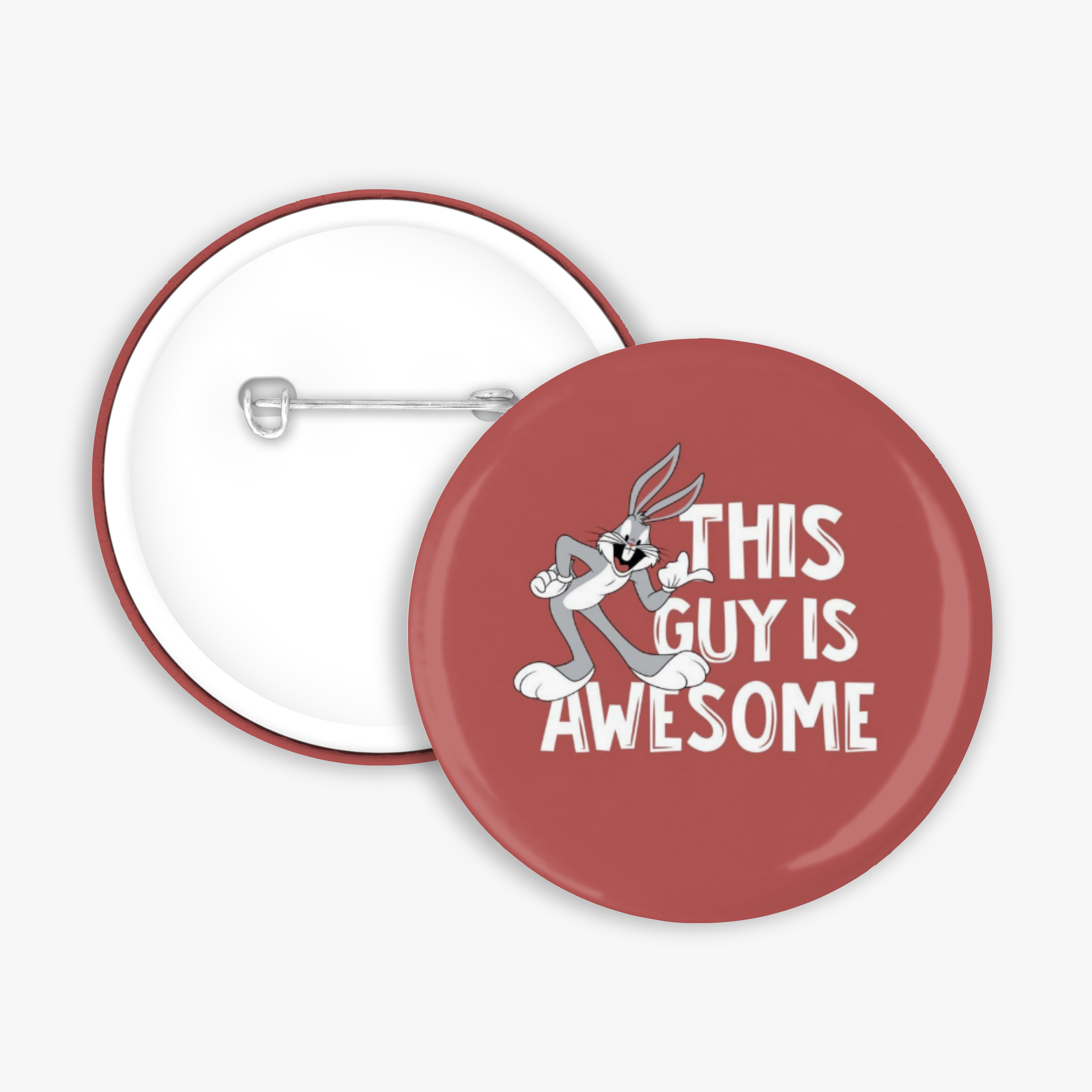 Bugs Bunny - Button Pin / Magnet