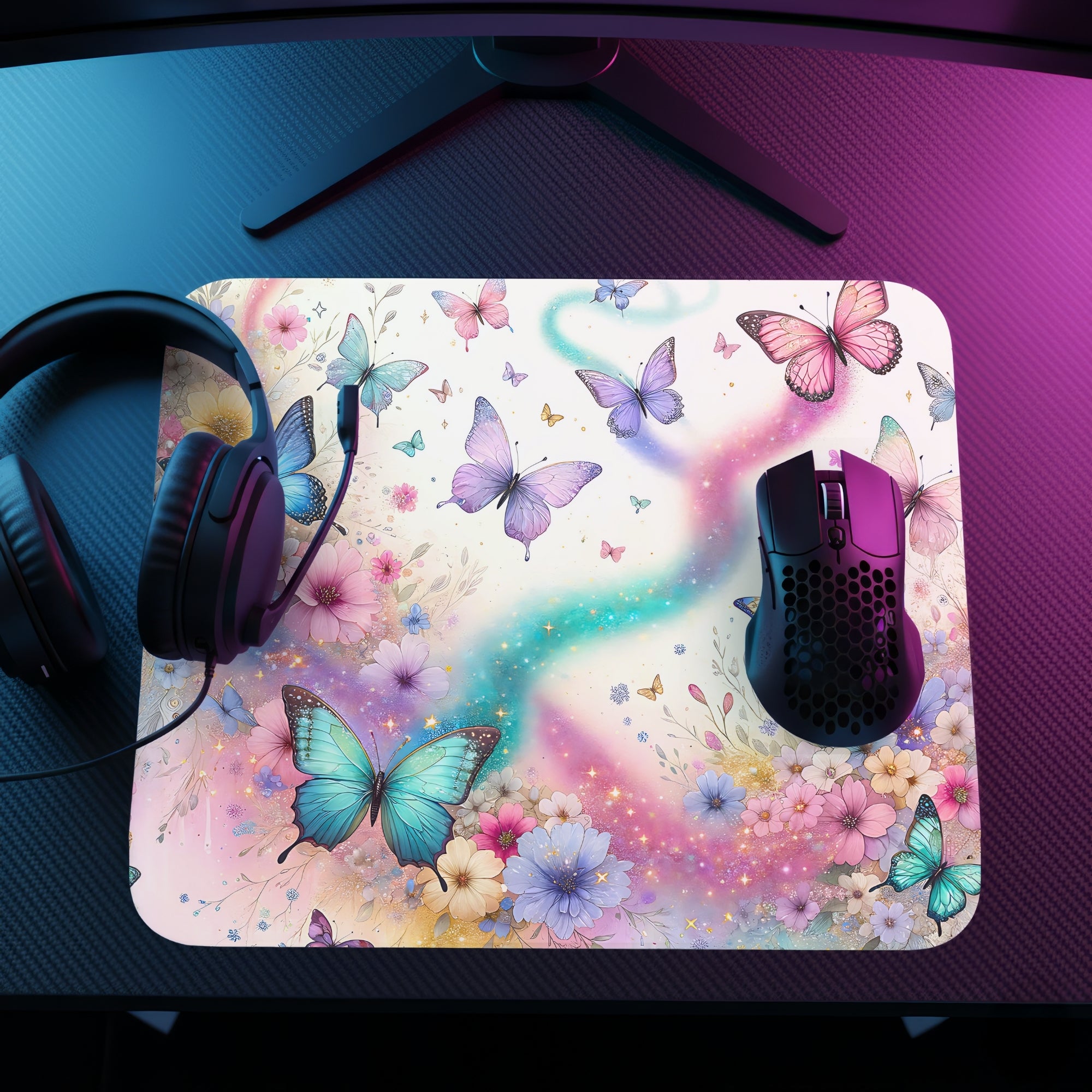 Happy Desk Mouse Pad