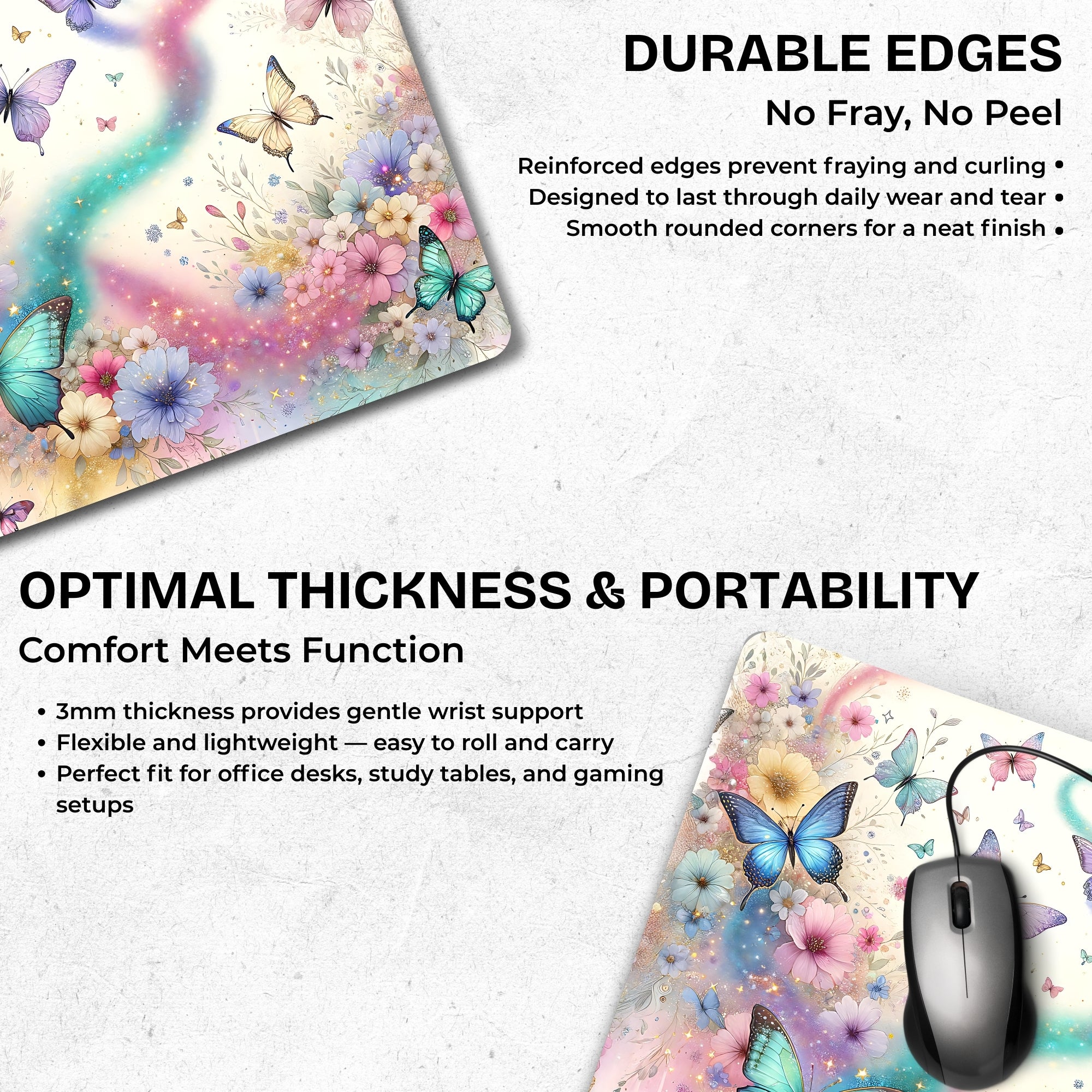 Happy Desk Mouse Pad