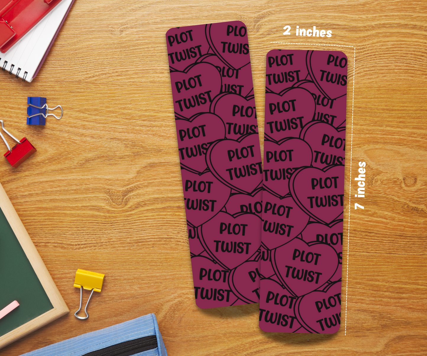 Bookish Lover Laminated Bookmark