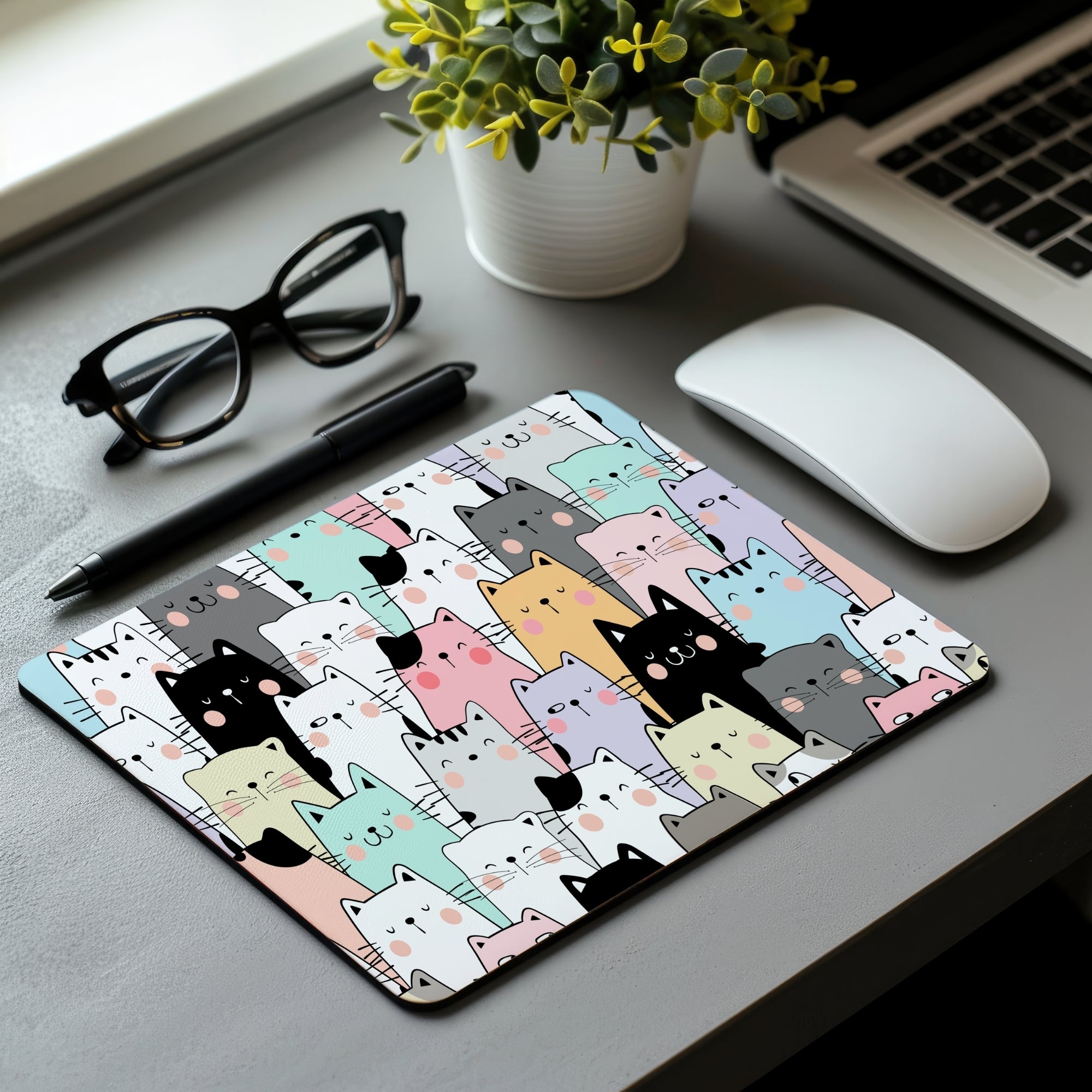 The Catnap Mouse Pad