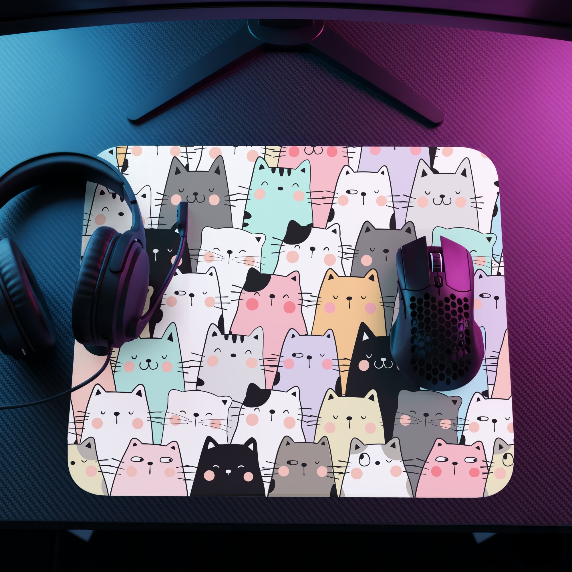 The Catnap Mouse Pad