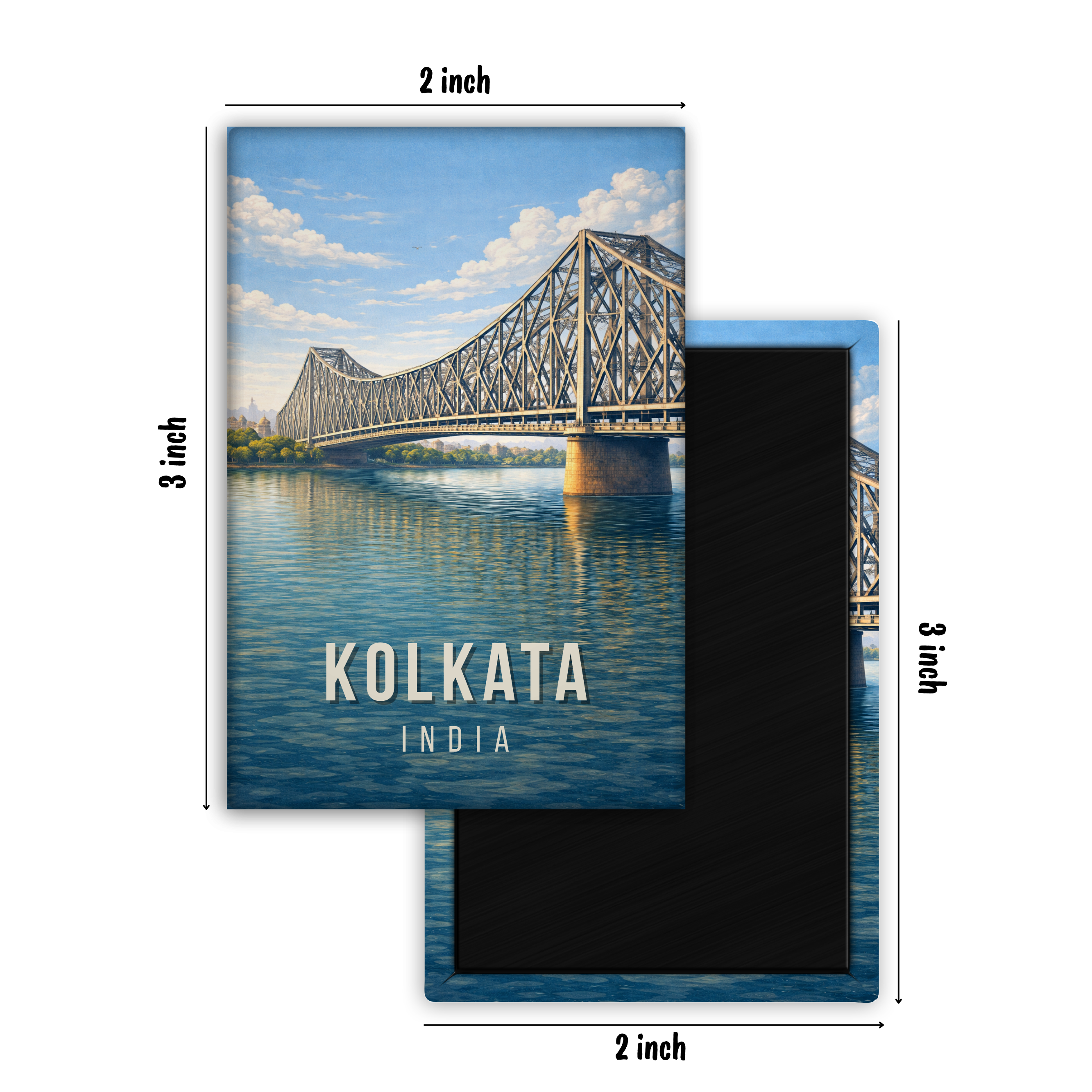 Greetings from Kolkata - Fridge Magnet