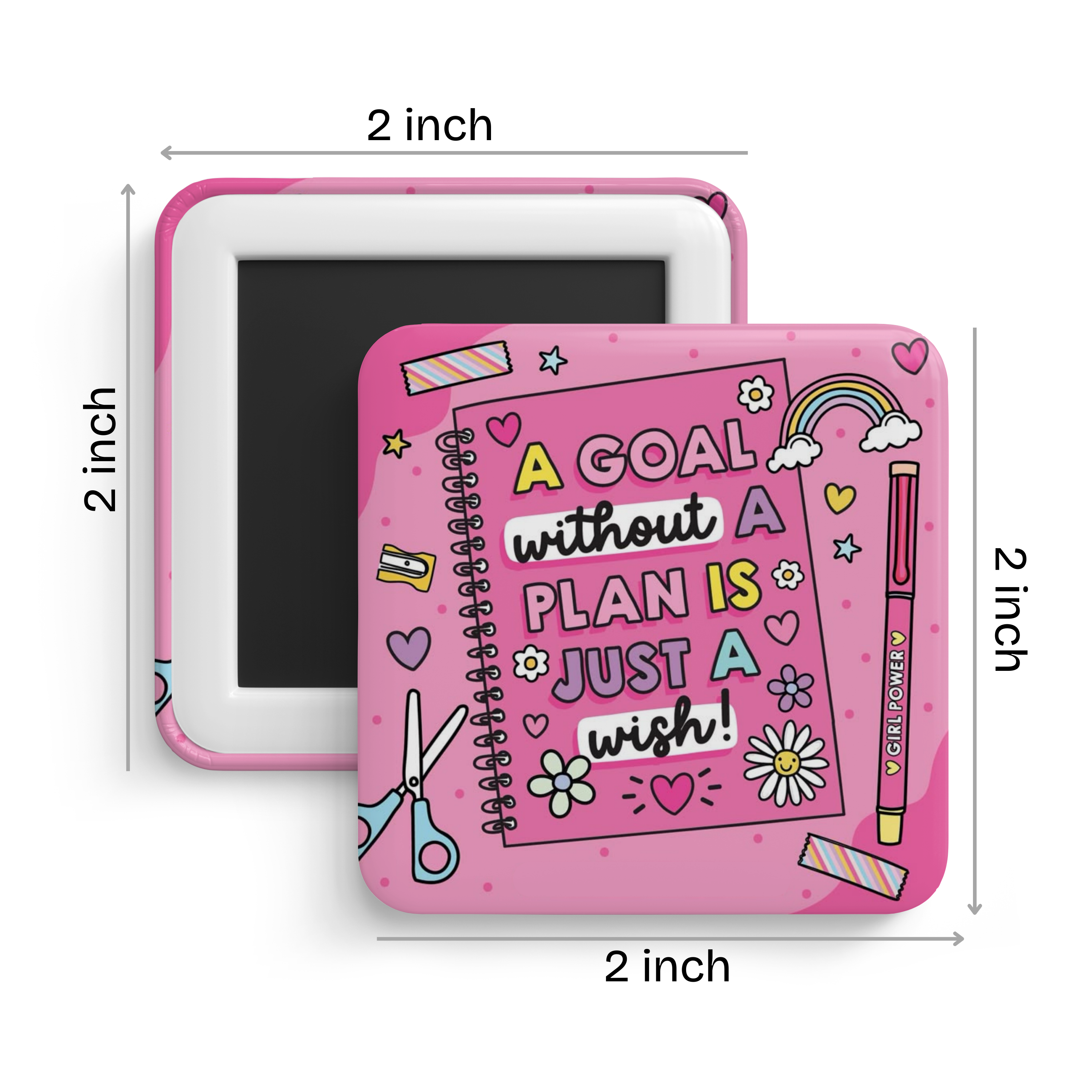 Goal Getter Fridge Magnet