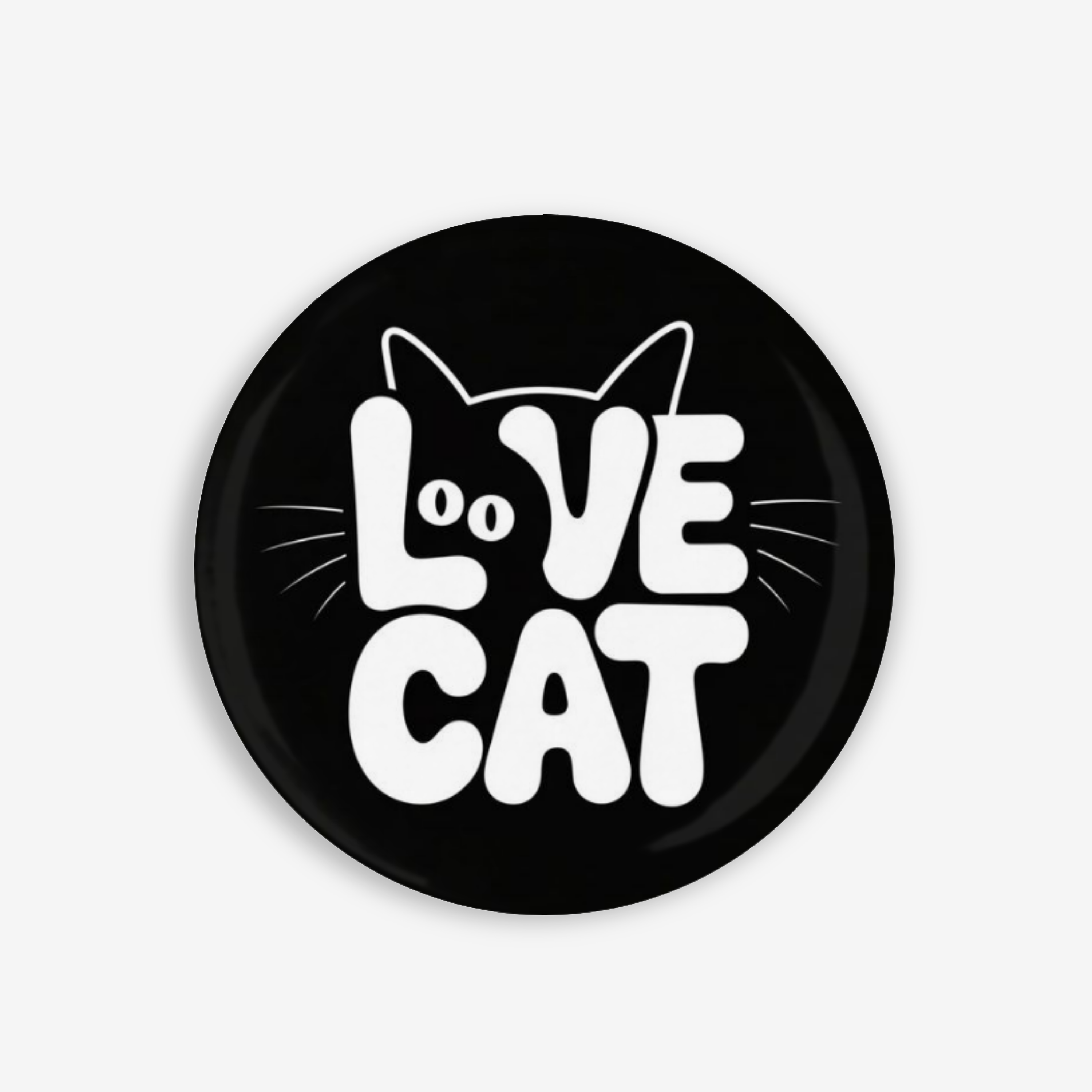 BB Cat - Button Pin / Magnet