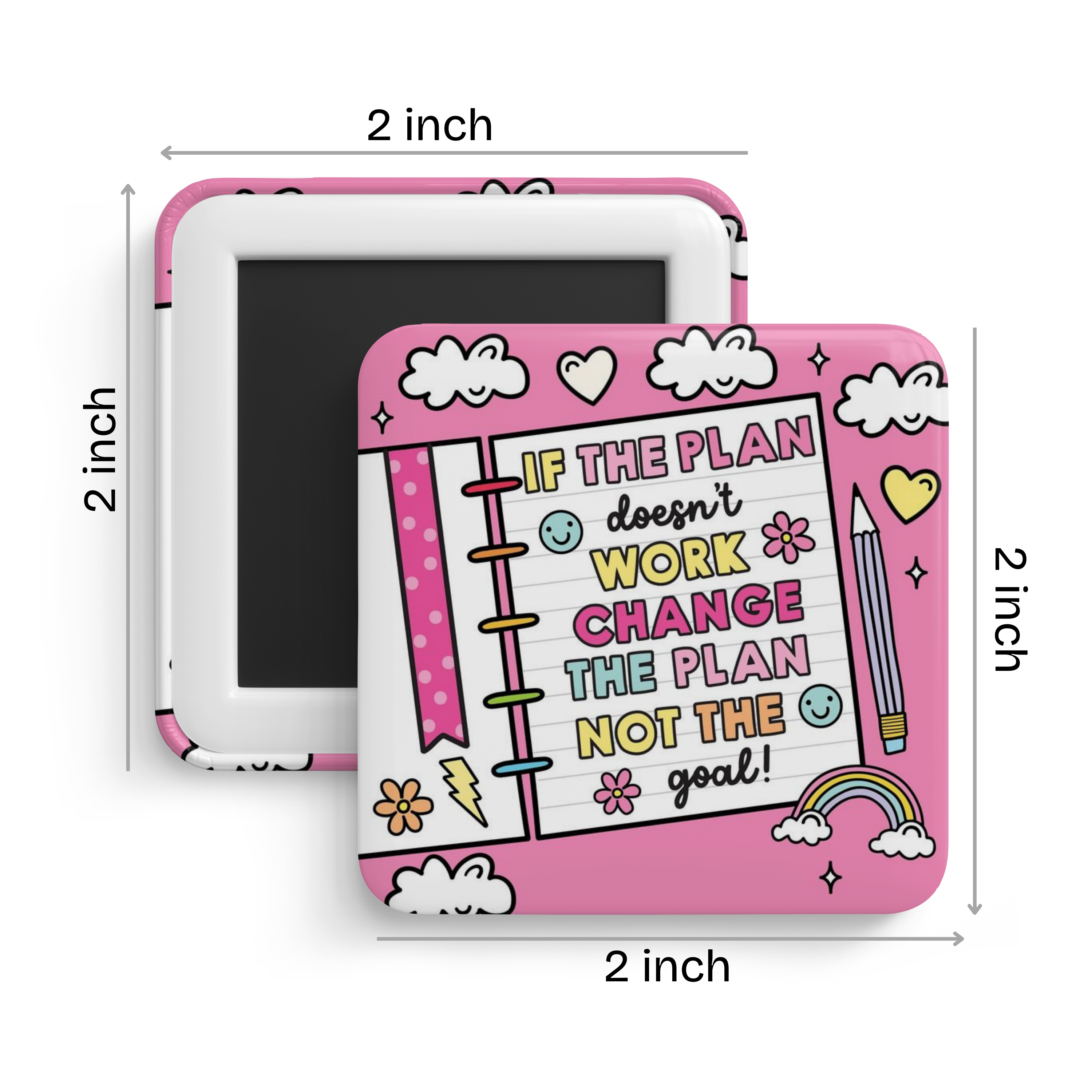 Courage Mode Fridge Magnet