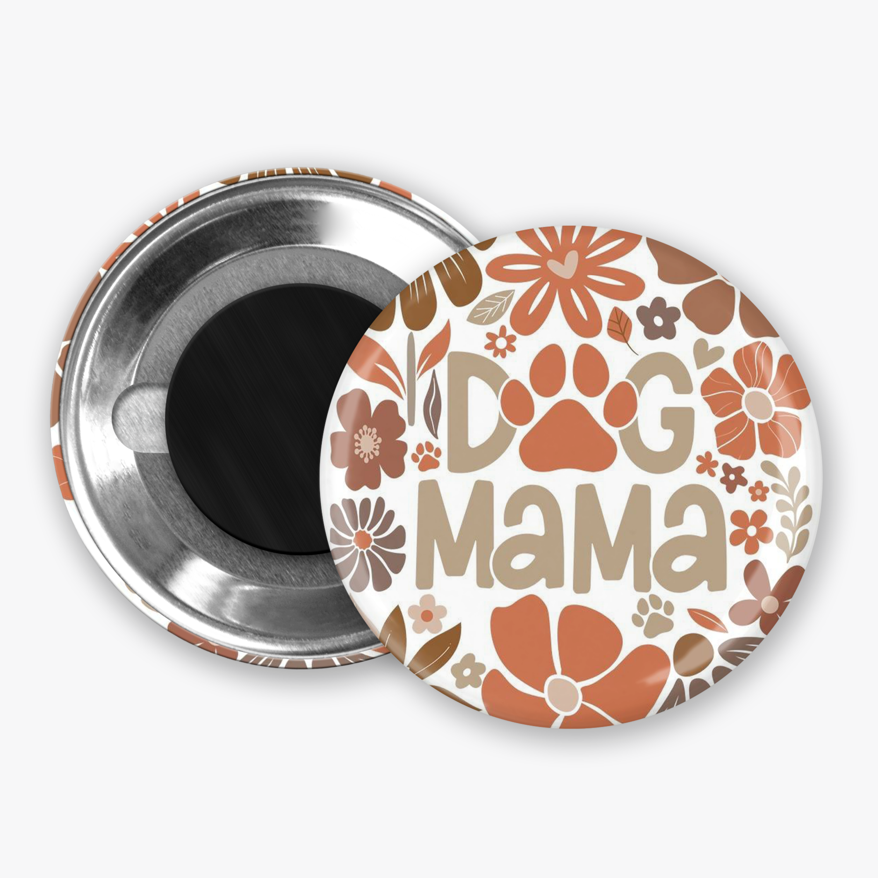 Dog Mama - Button Pin / Magnet