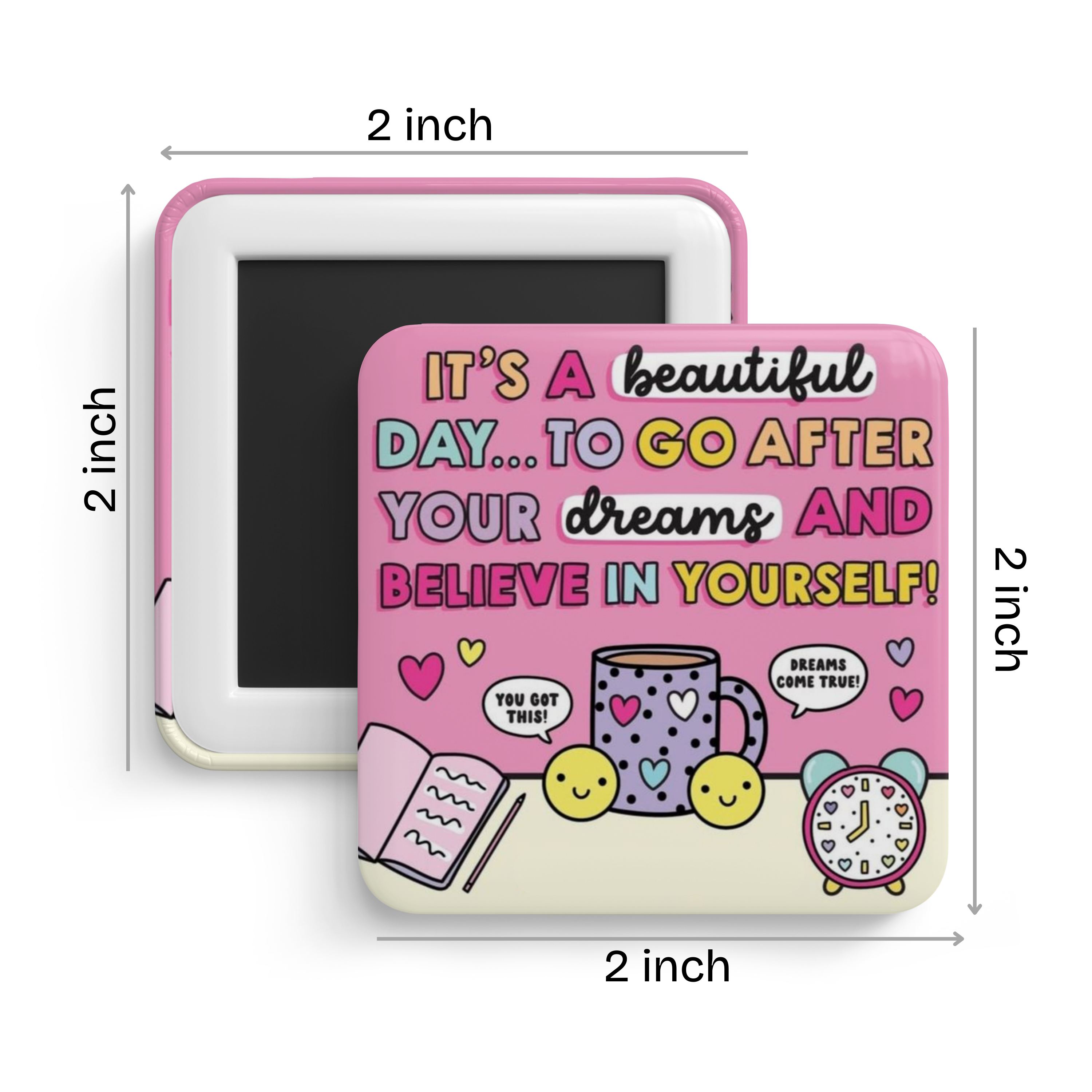 Joyful Living Fridge Magnet