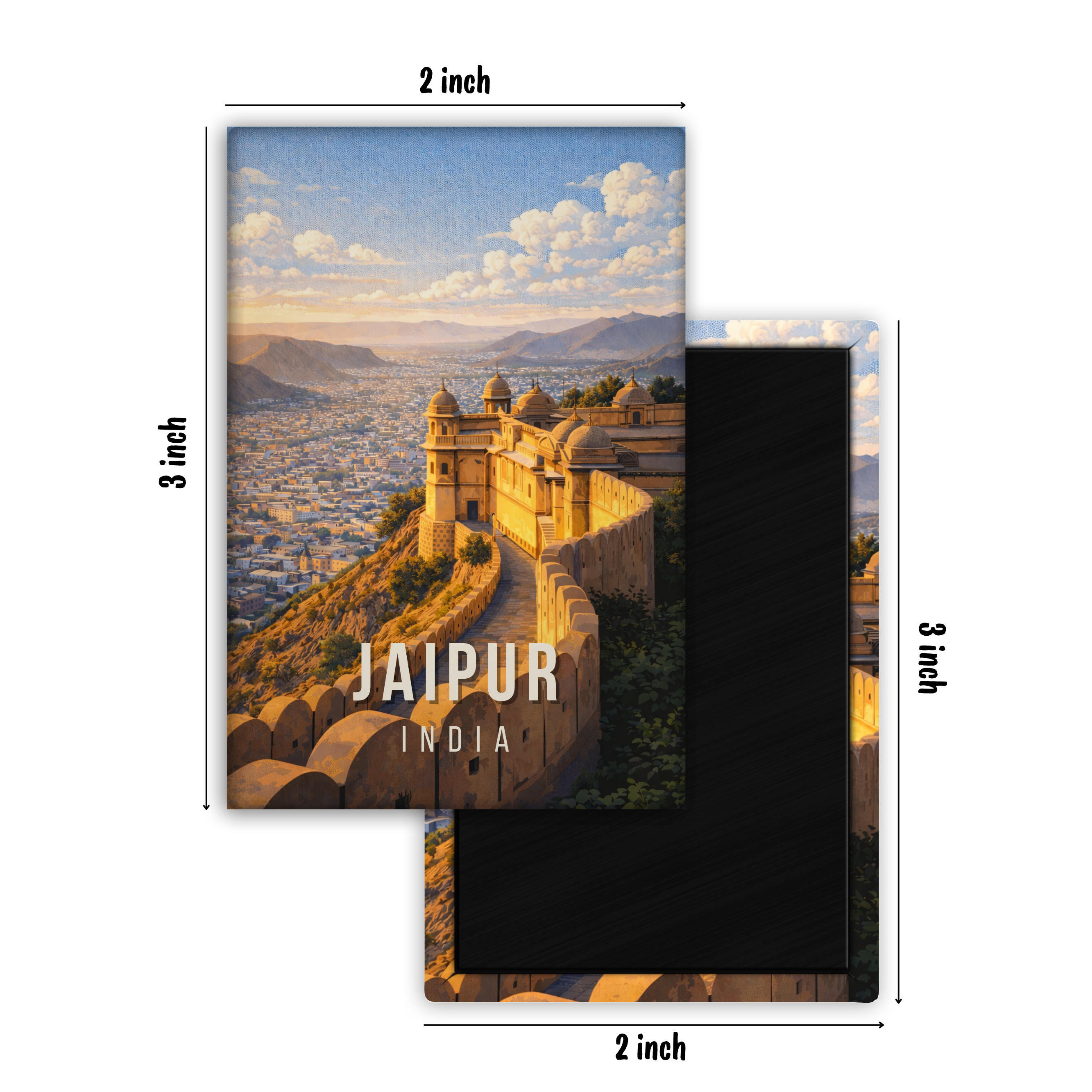 Memories of Jaipur - Fridge Magnet
