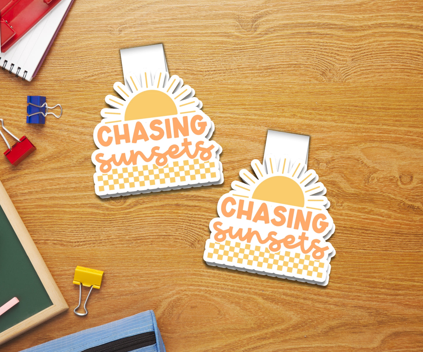 Chasing Sunsets Magnetic Bookmark