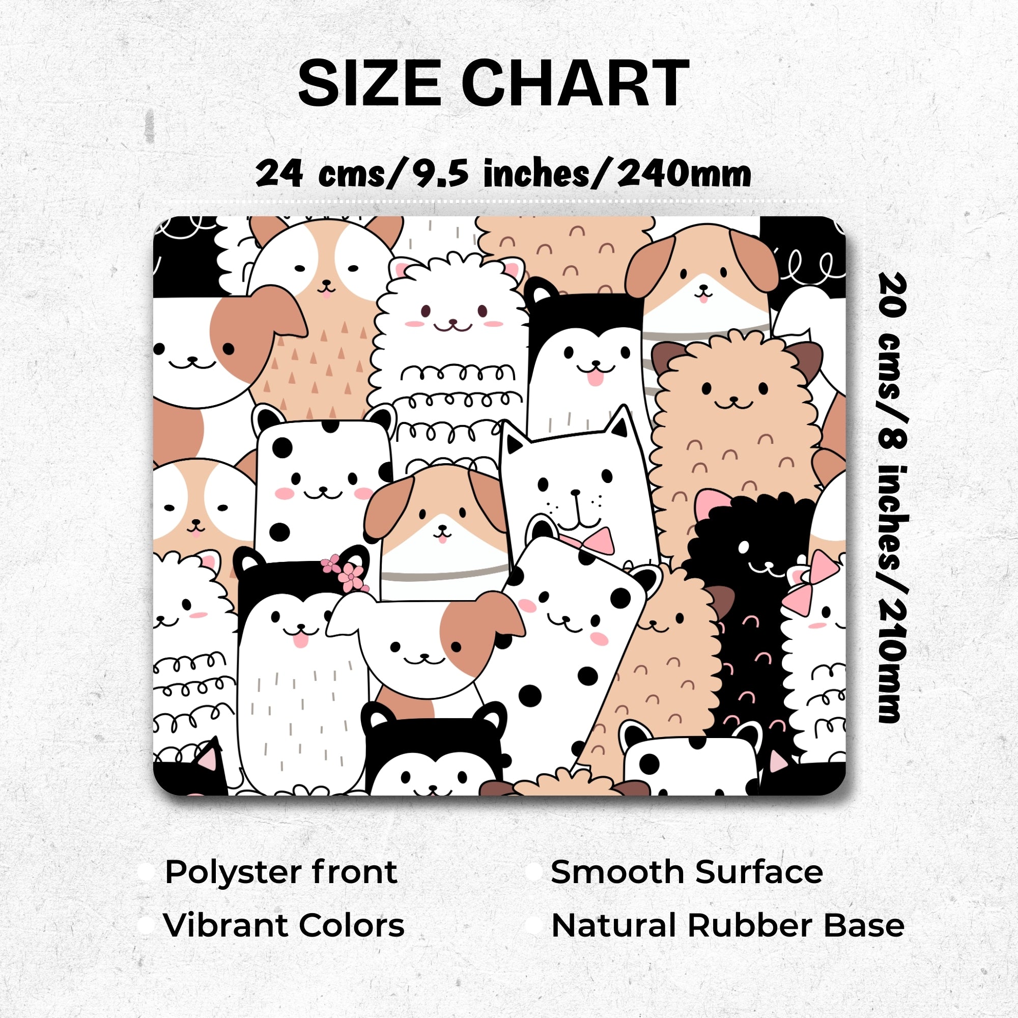 Furry Friends Mouse Pad