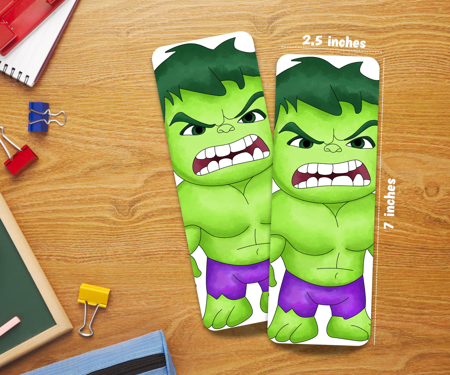 Super Heroes Bundle B Laminated Bookmarks