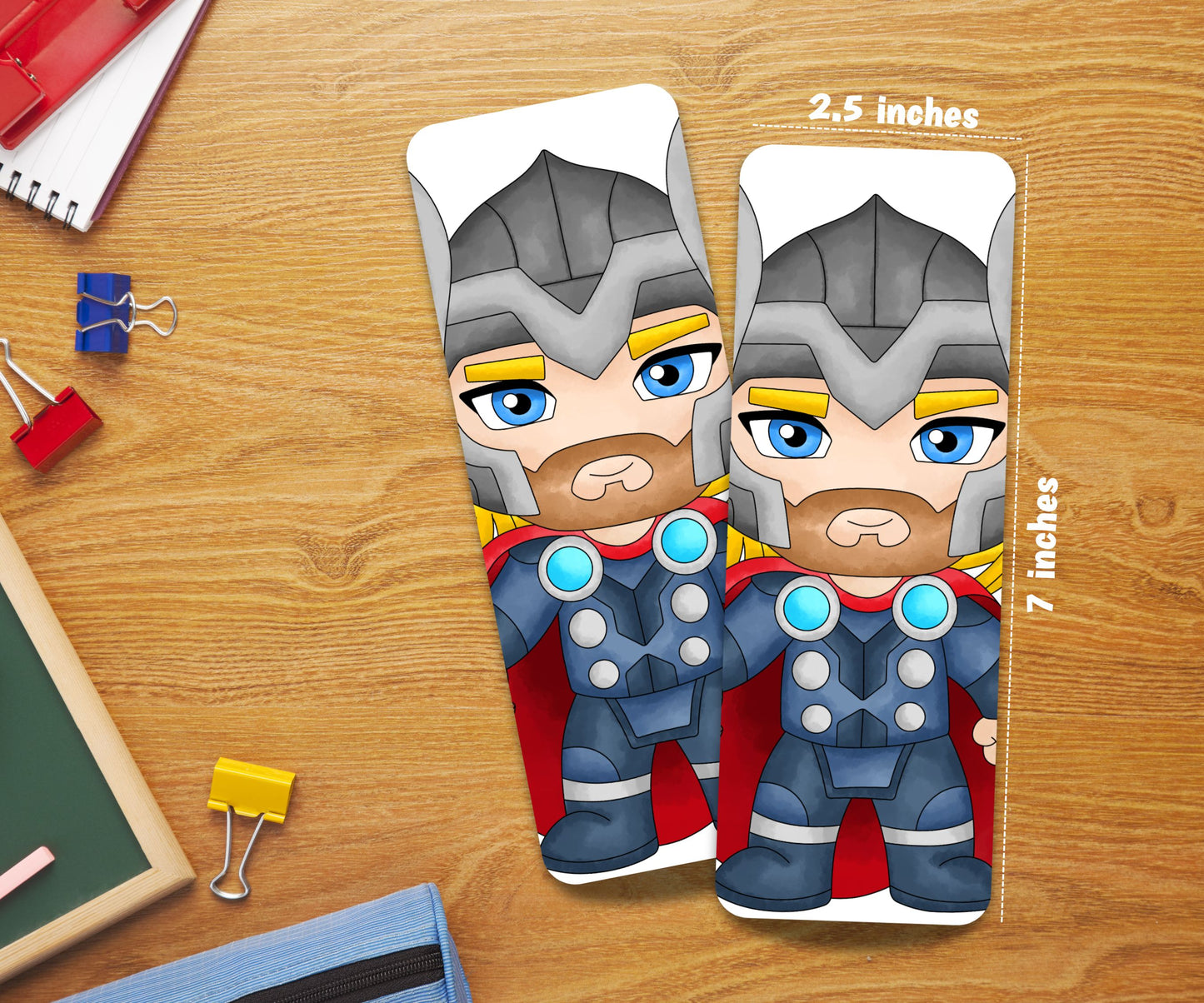 Super Heroes Bundle B Laminated Bookmarks