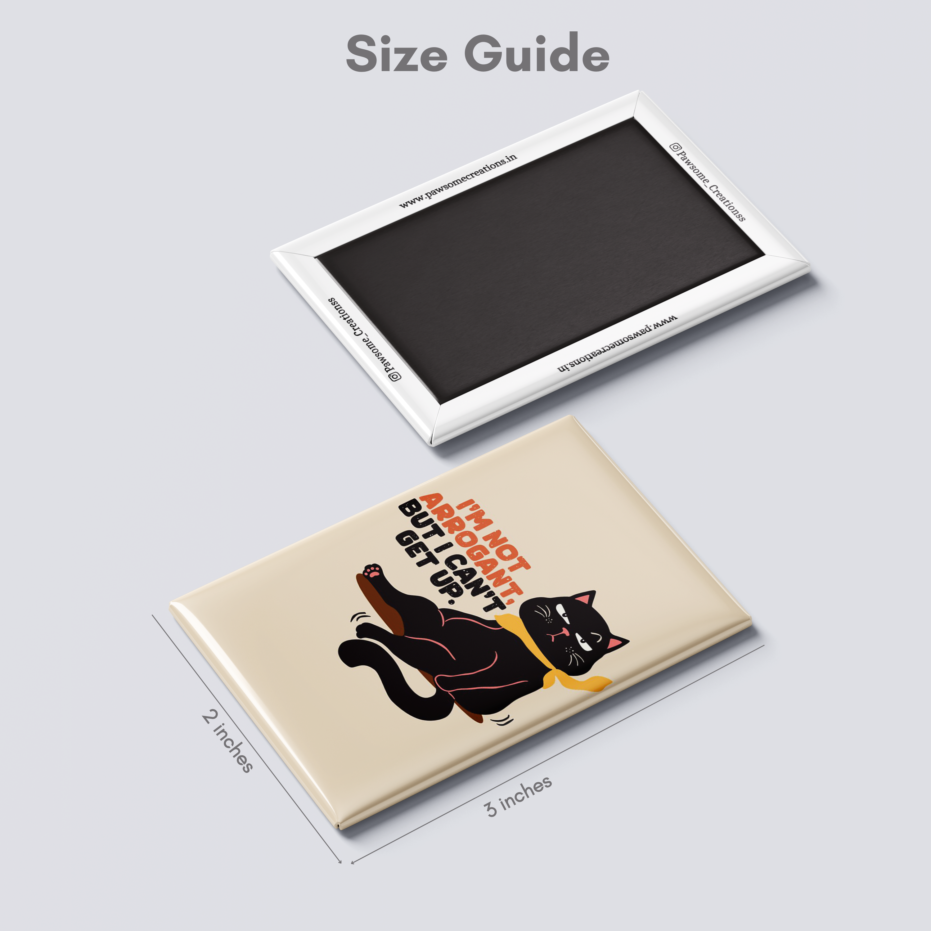 Tiny Chaos Fridge Magnet