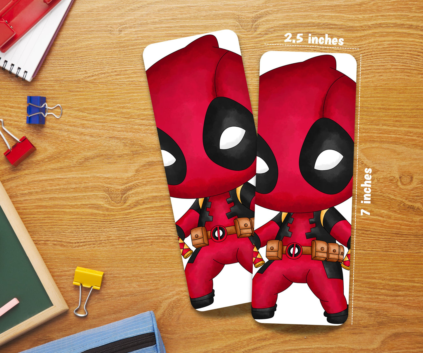 Super Heroes Bundle B Laminated Bookmarks
