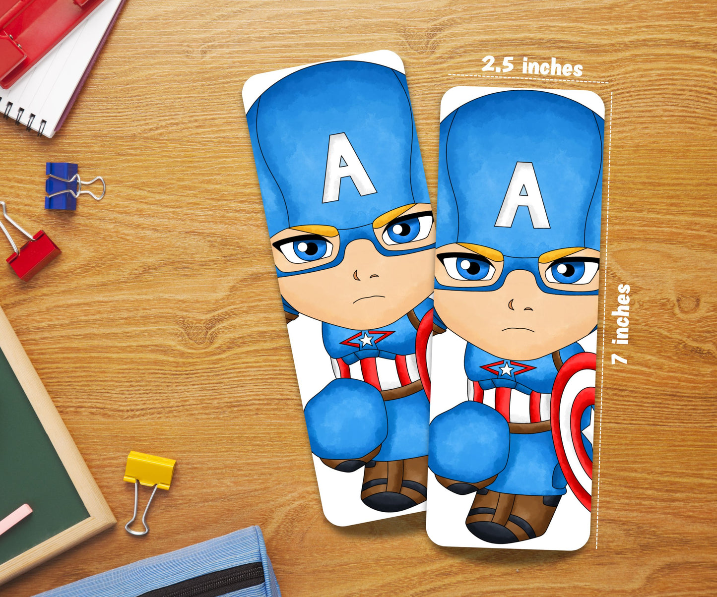 Super Heroes Bundle B Laminated Bookmarks