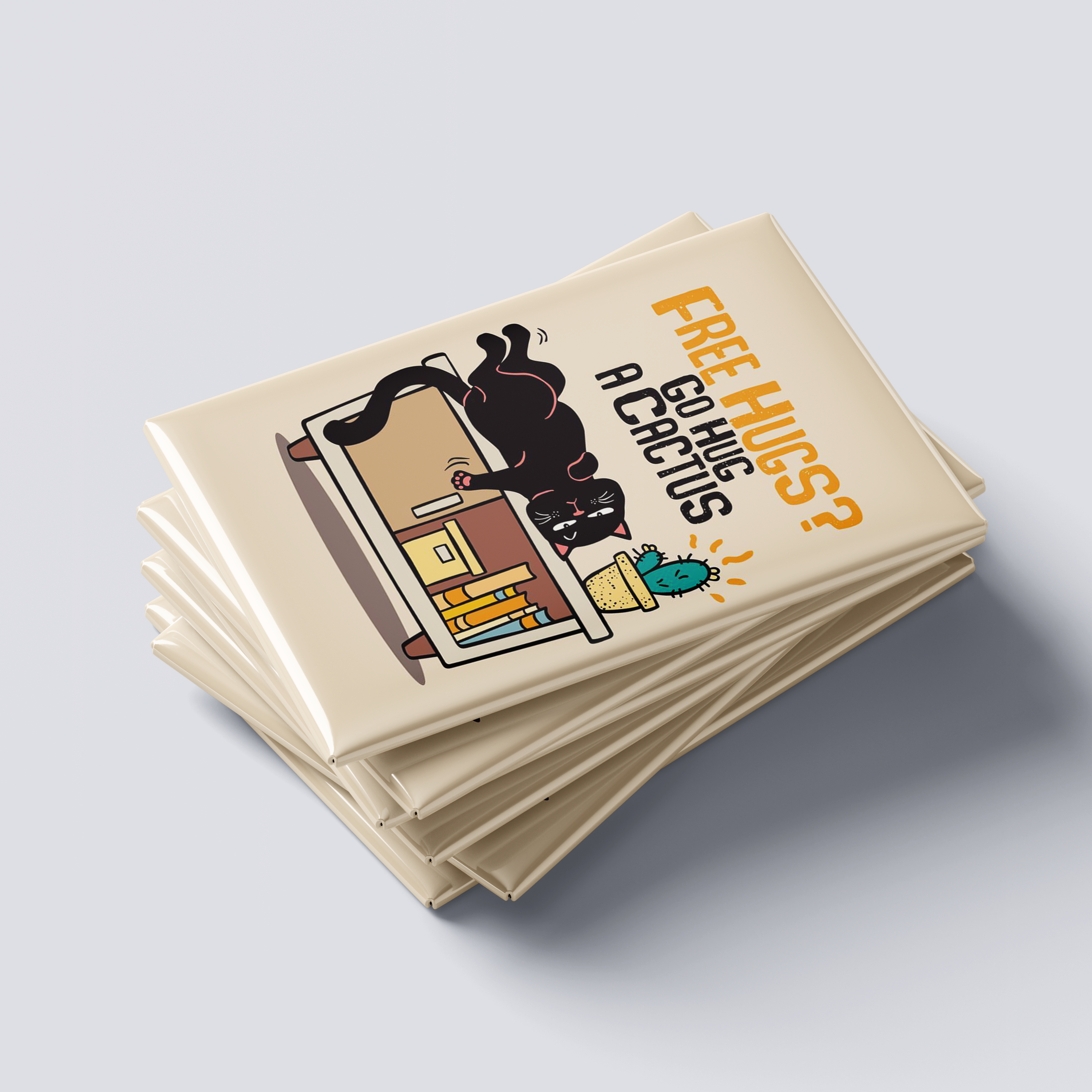 Paws & Purrs Cat Fridge Magnet