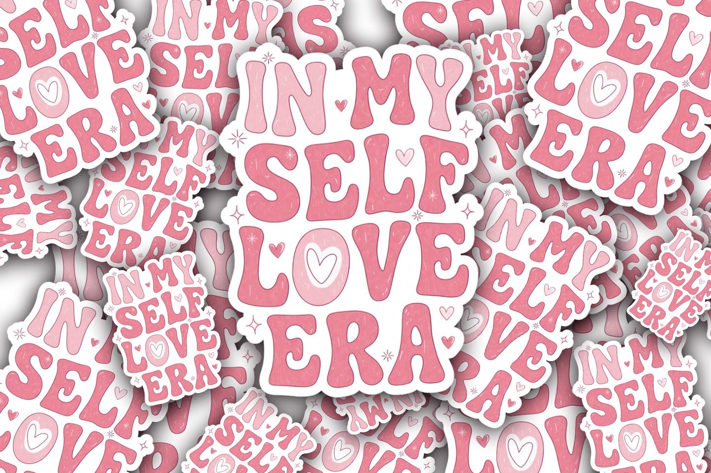 In My Self Love Era Vinyl Waterproof Sticker