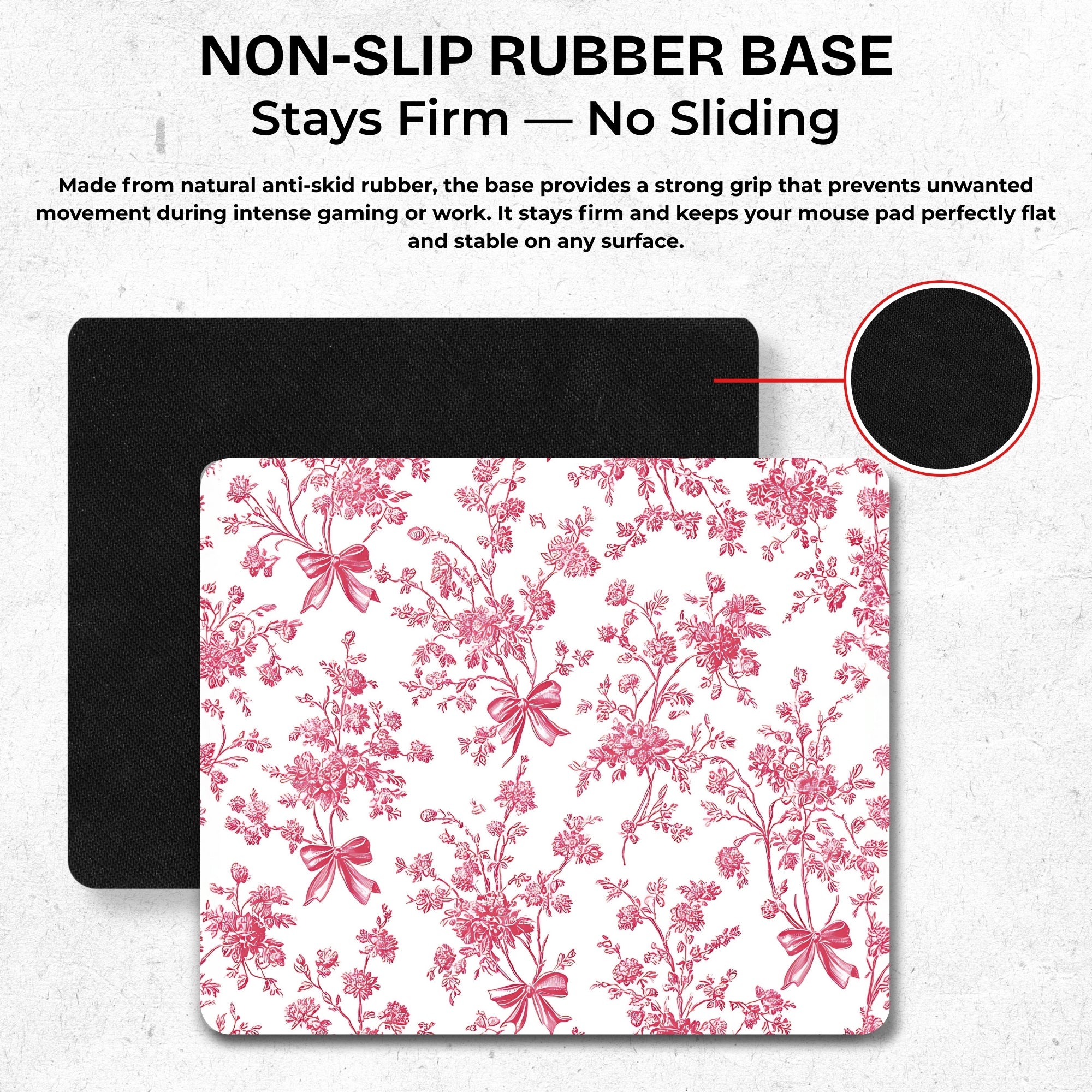 Pastel Petals Mouse Pad
