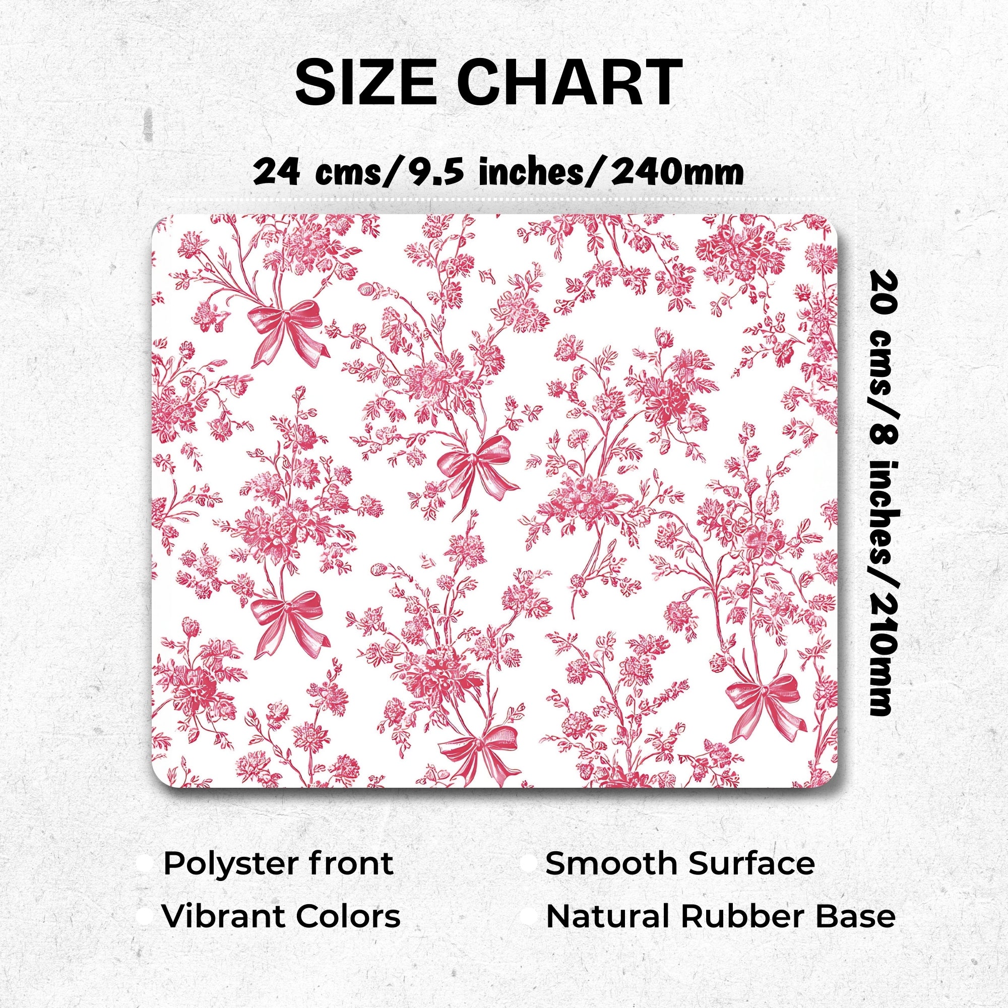 Pastel Petals Mouse Pad