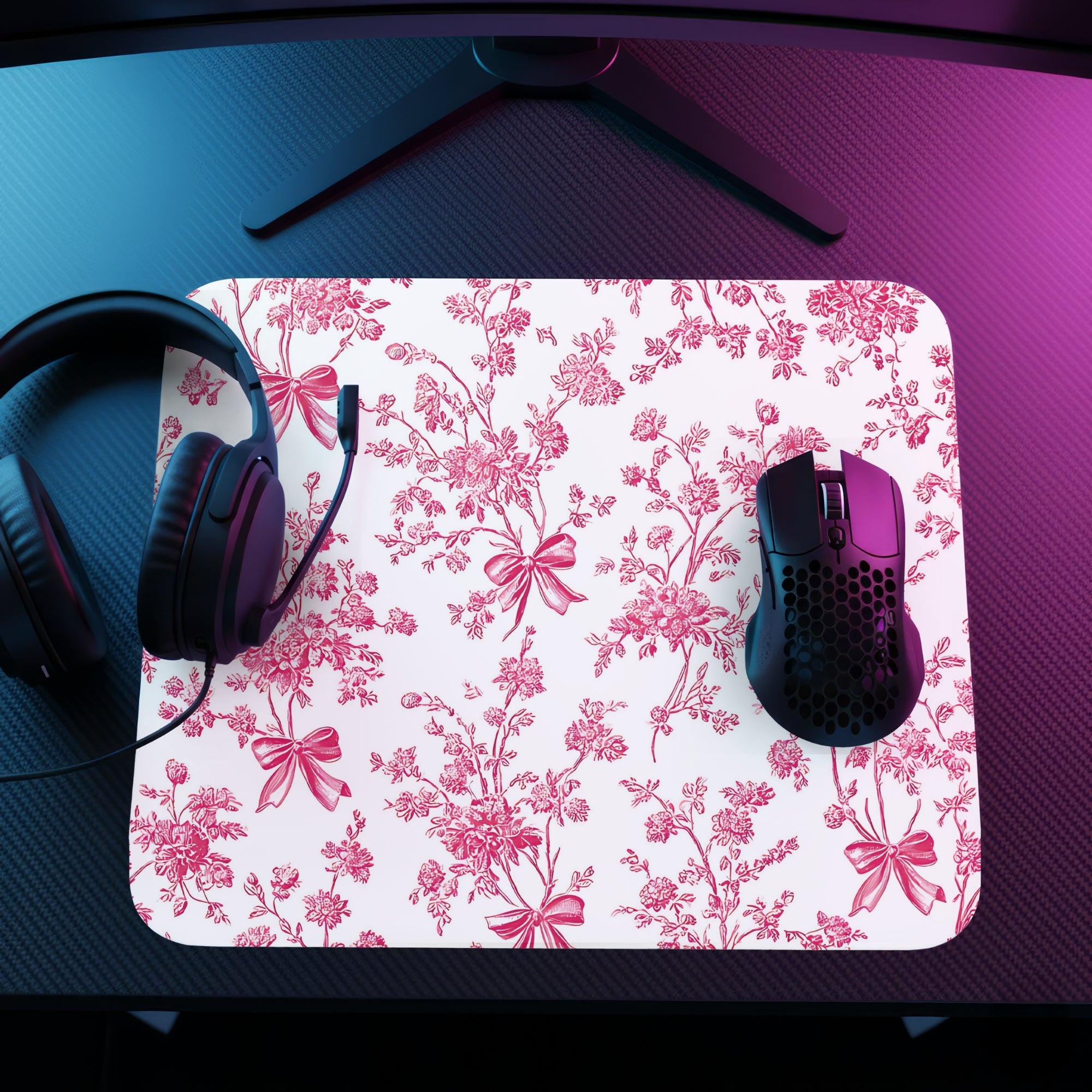 Pastel Petals Mouse Pad