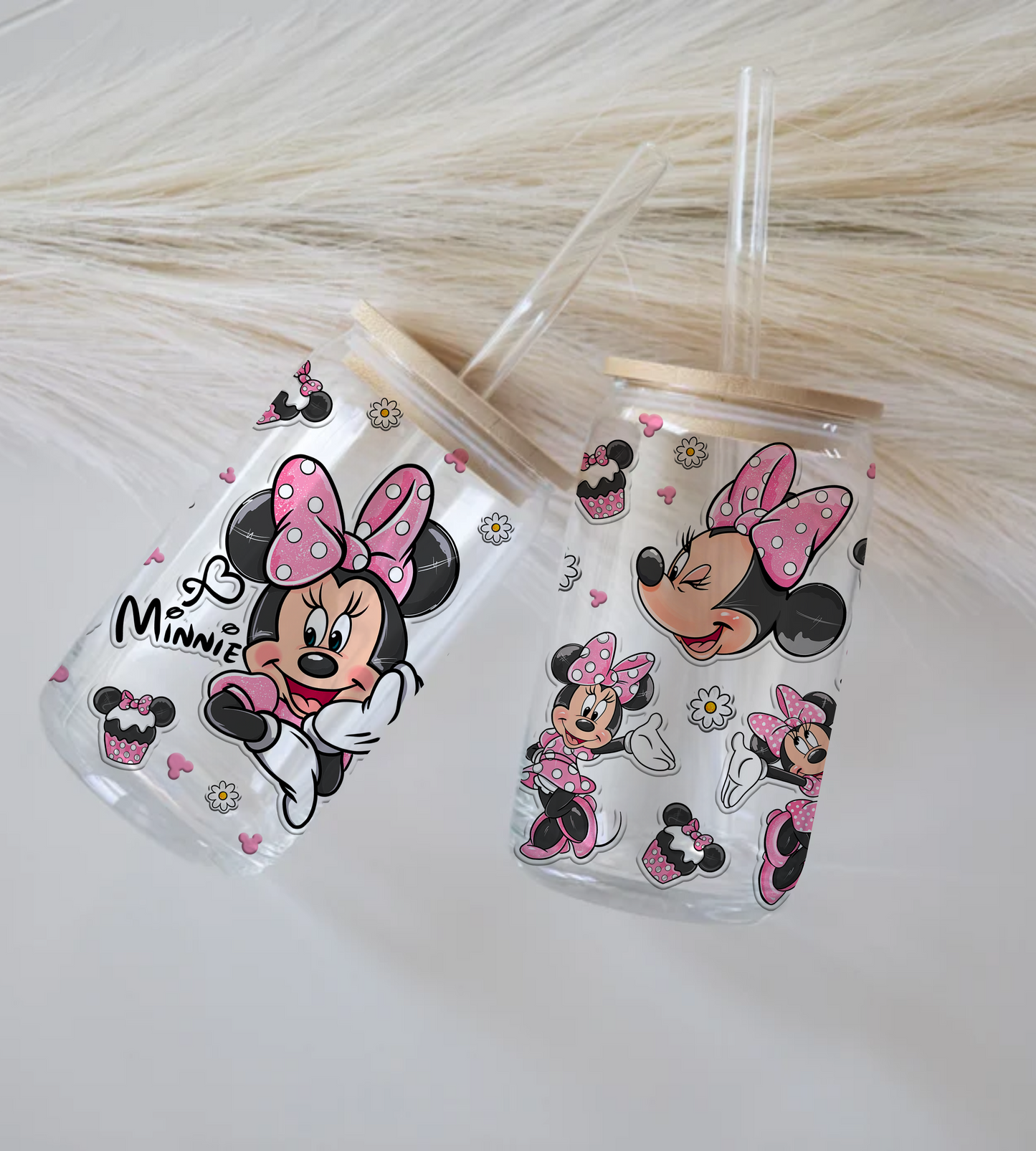 Minnie Mouse - Glass Tumbler