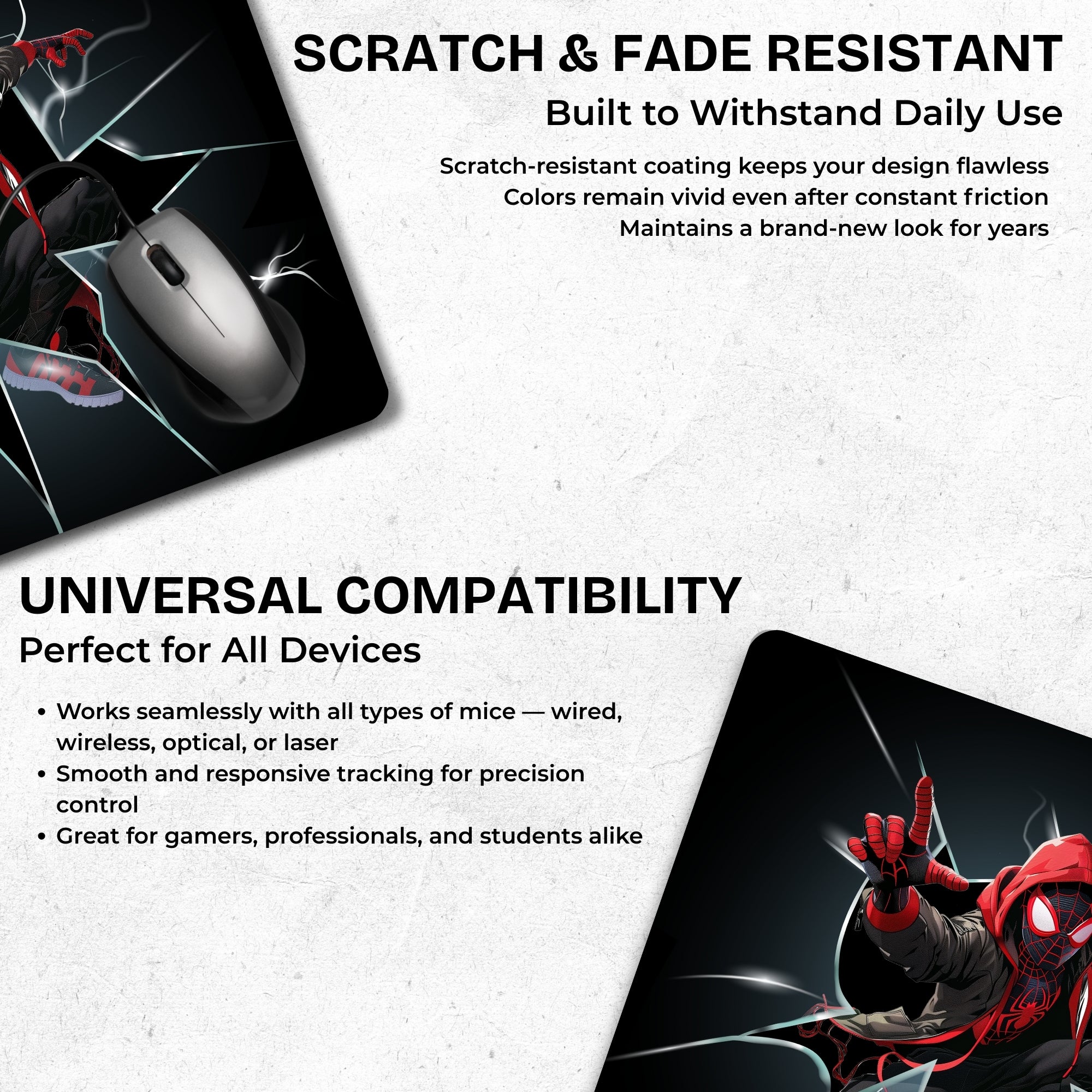 Spiderman โ Skyline Pursuit Mouse Pad