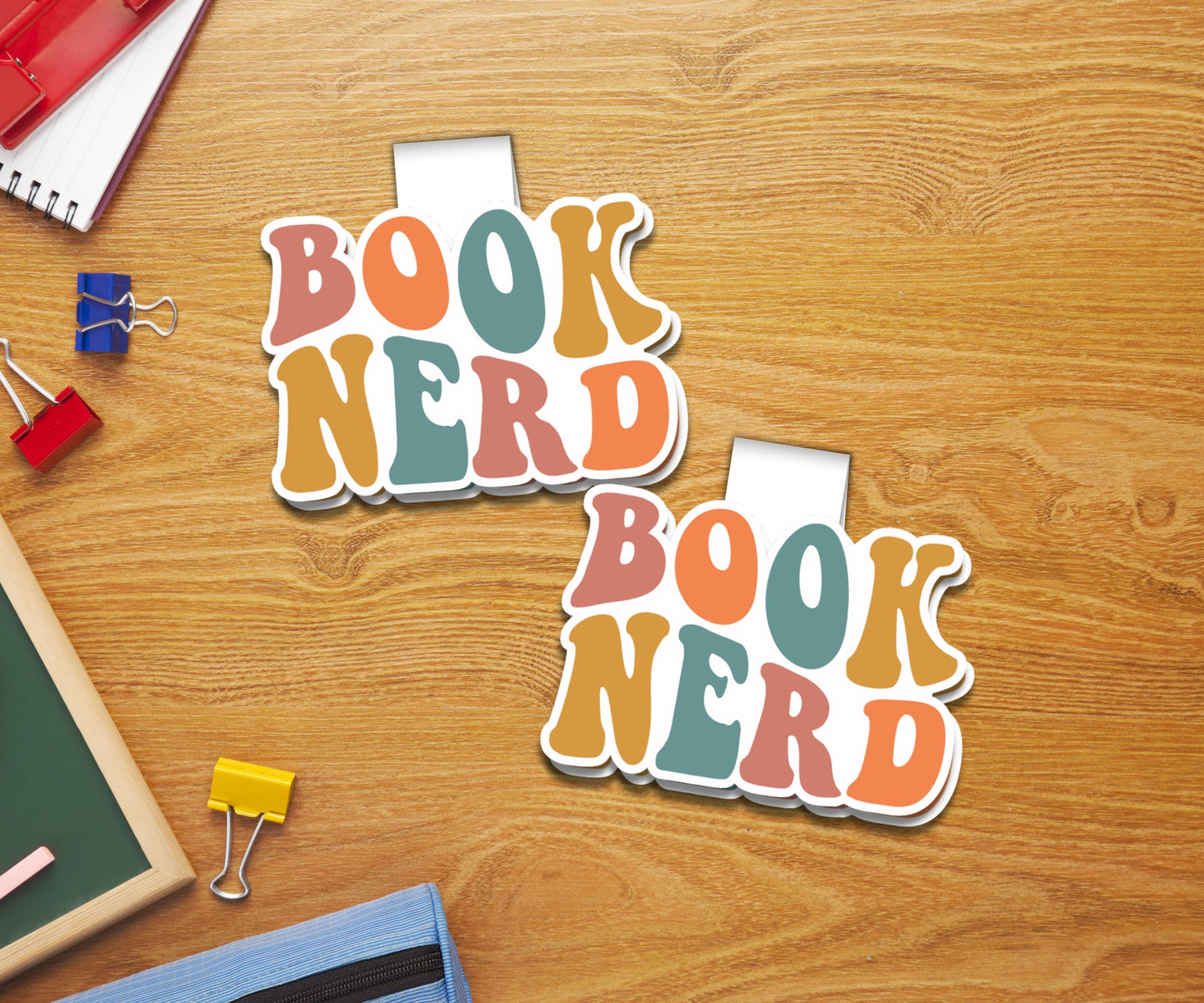 Book Nerd Magnetic Bookmark