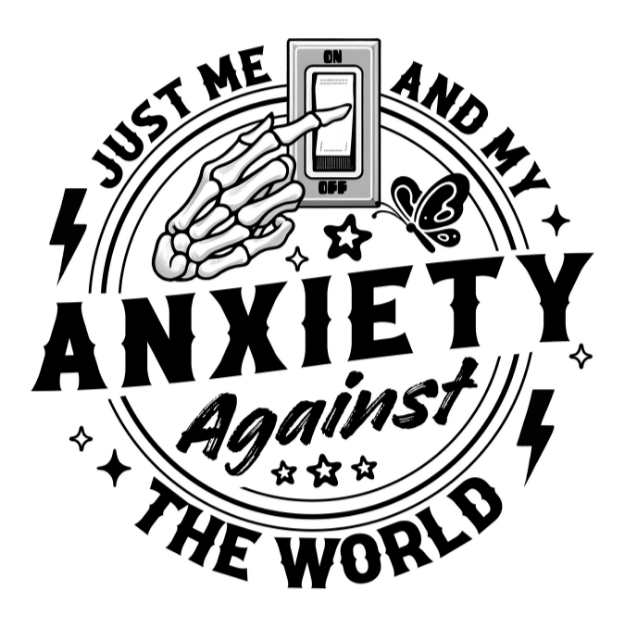 "My Anxiety" Vinyl Waterproof Sticker