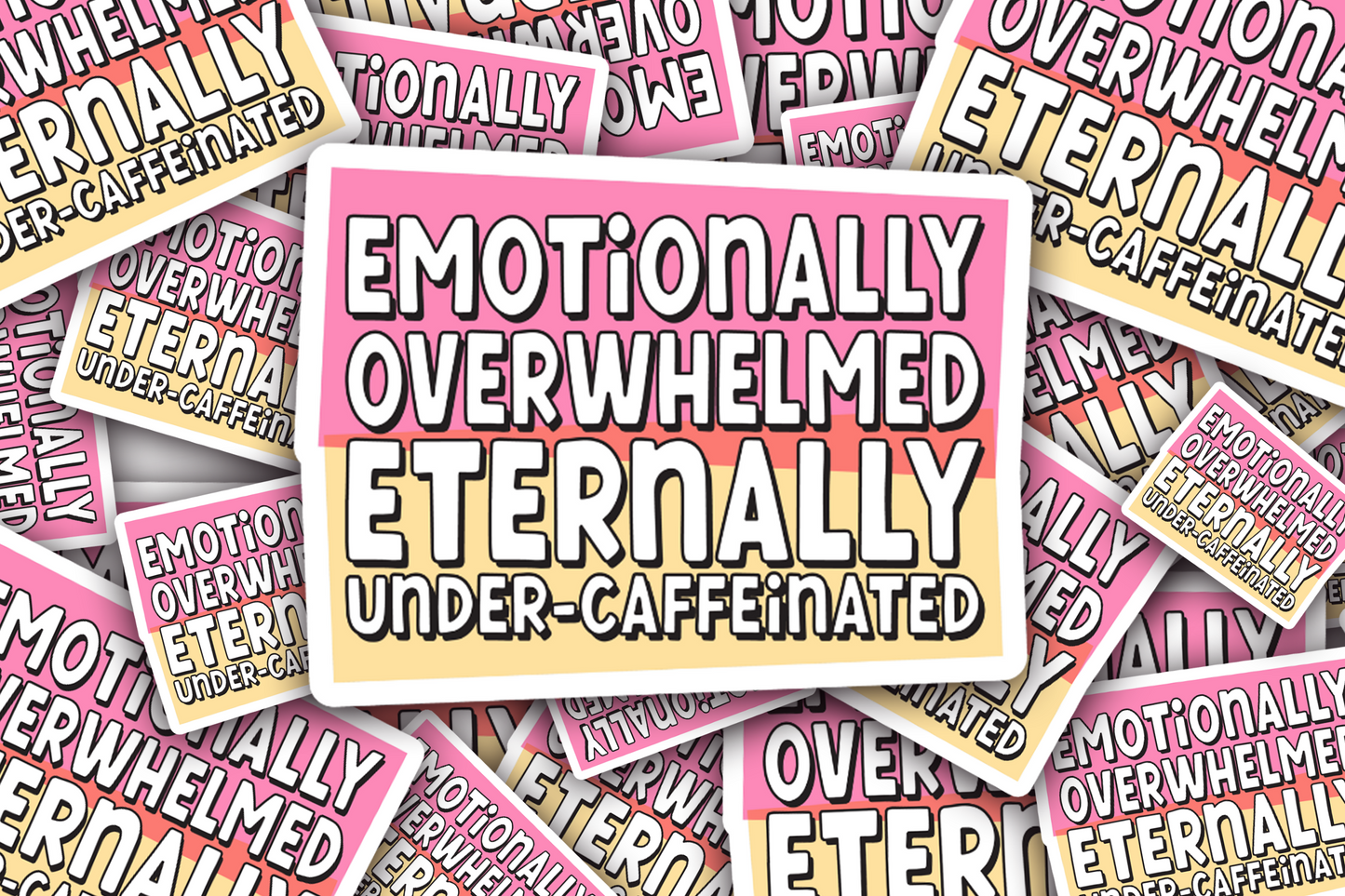 Coffe Lover Vinyl Waterproof Sticker