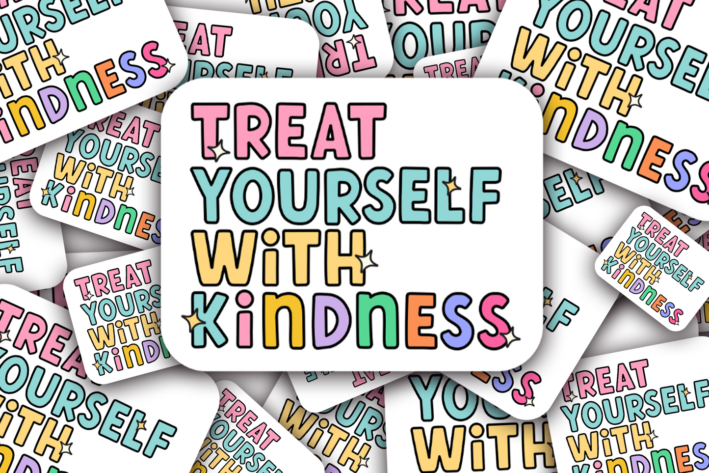 Kindness Vinyl Waterproof Sticker