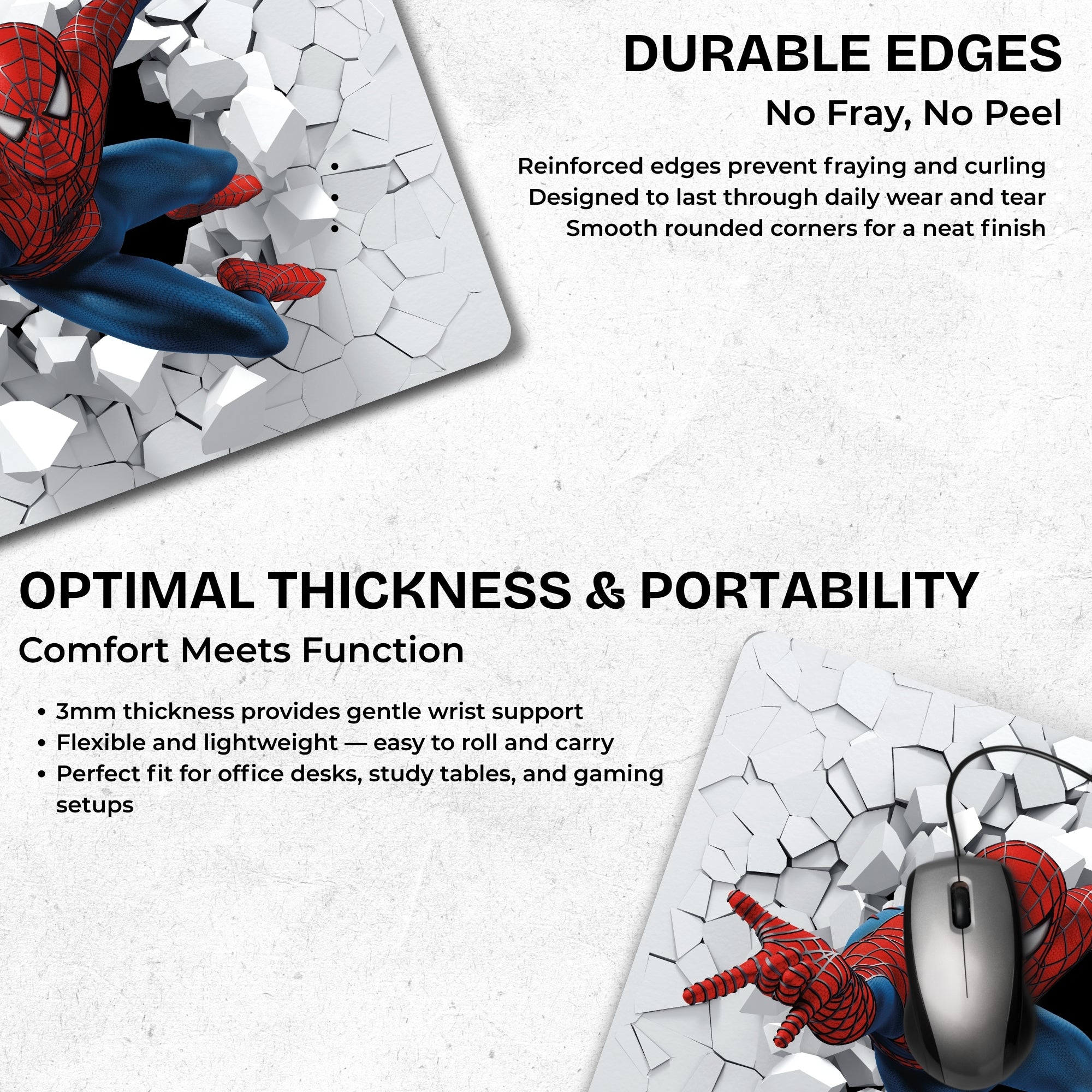 Spiderman โ Wall Crawler Mouse Pad