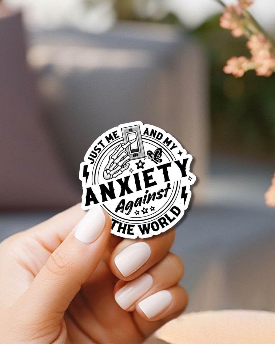 "My Anxiety" Vinyl Waterproof Sticker