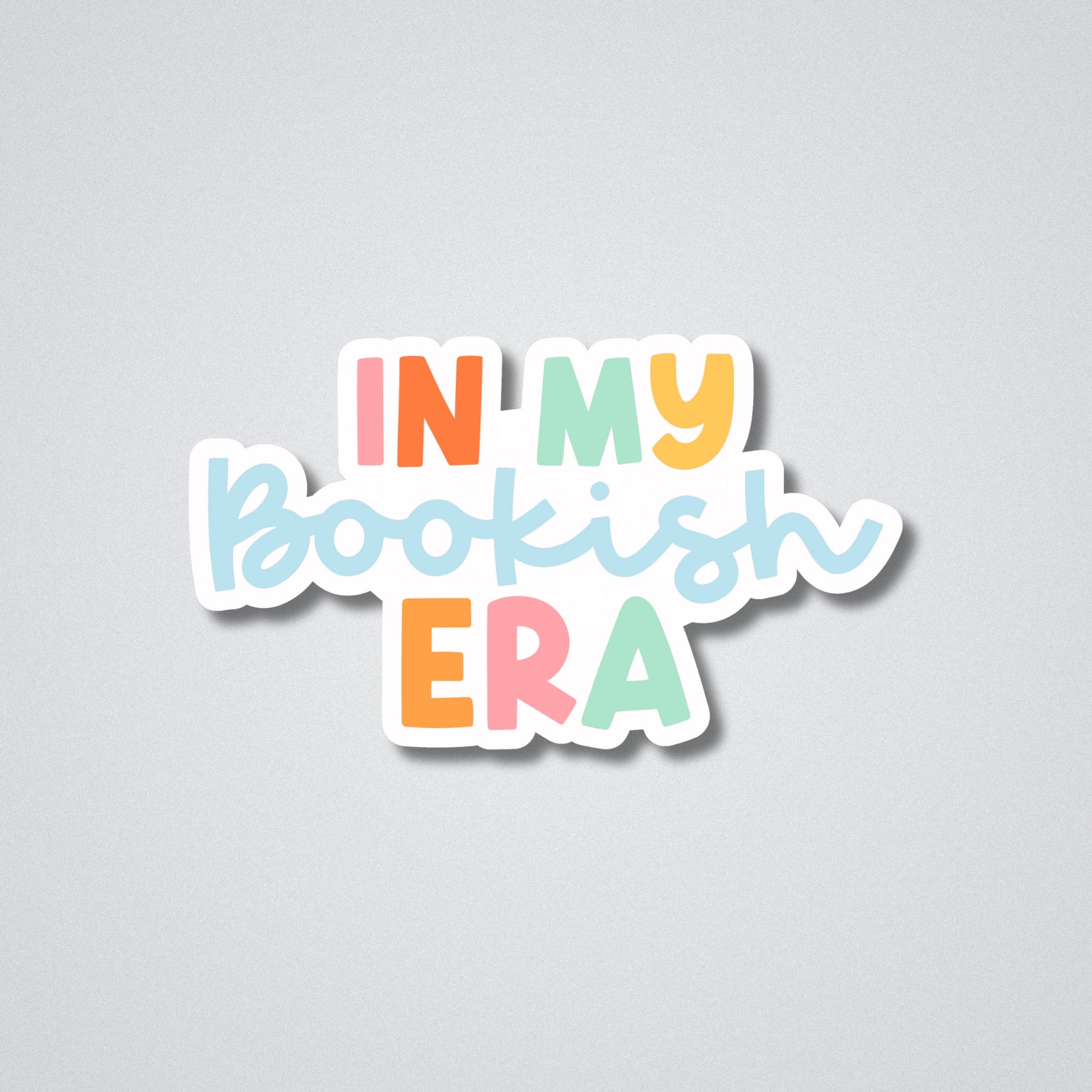 In my Bookish Era Vinyl Waterproof Sticker