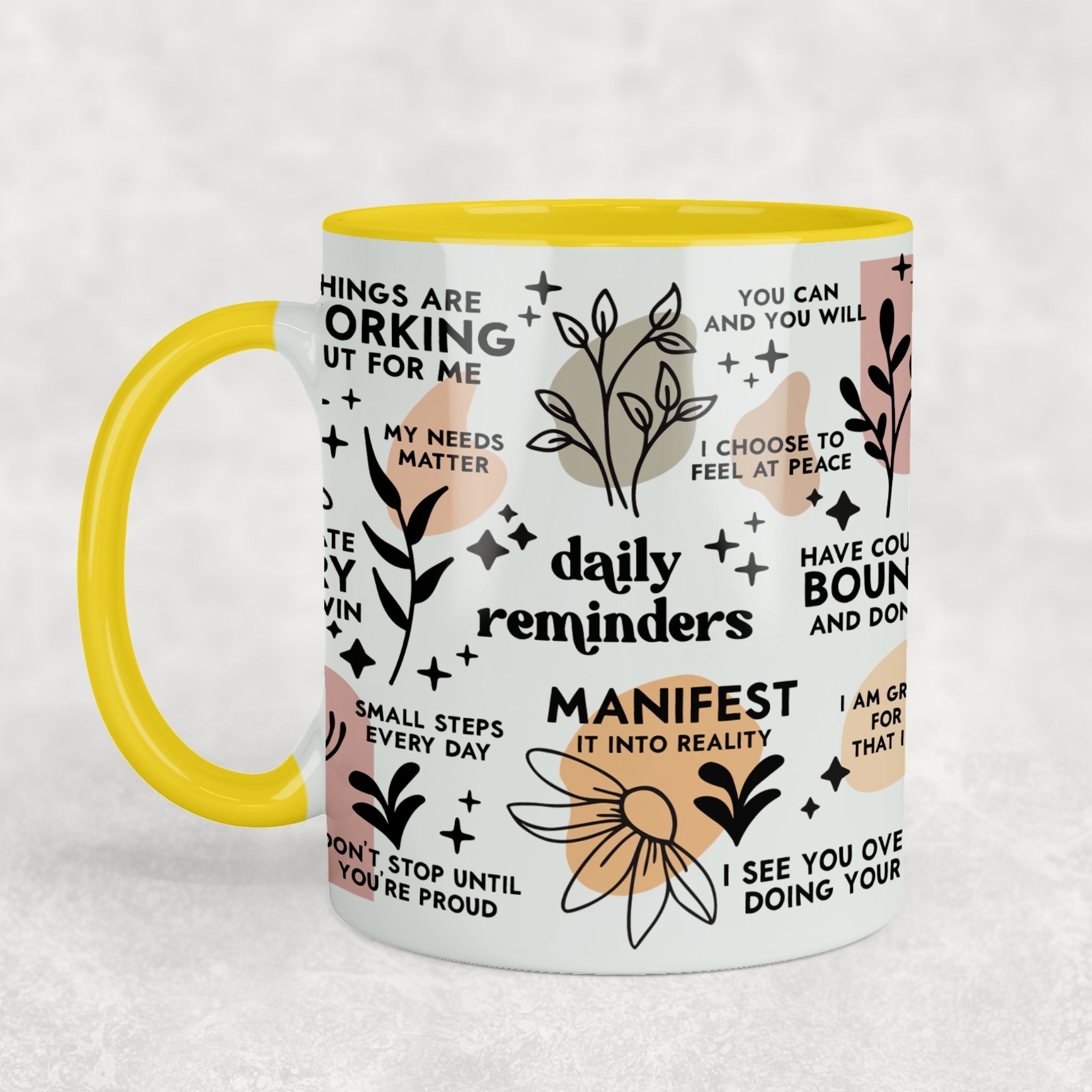 Daily Reminders Ceramic Mug
