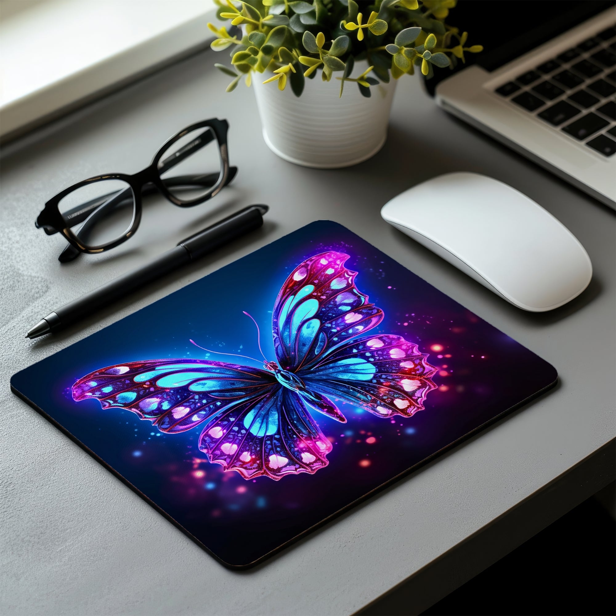 Aurora Wings Mouse Pad