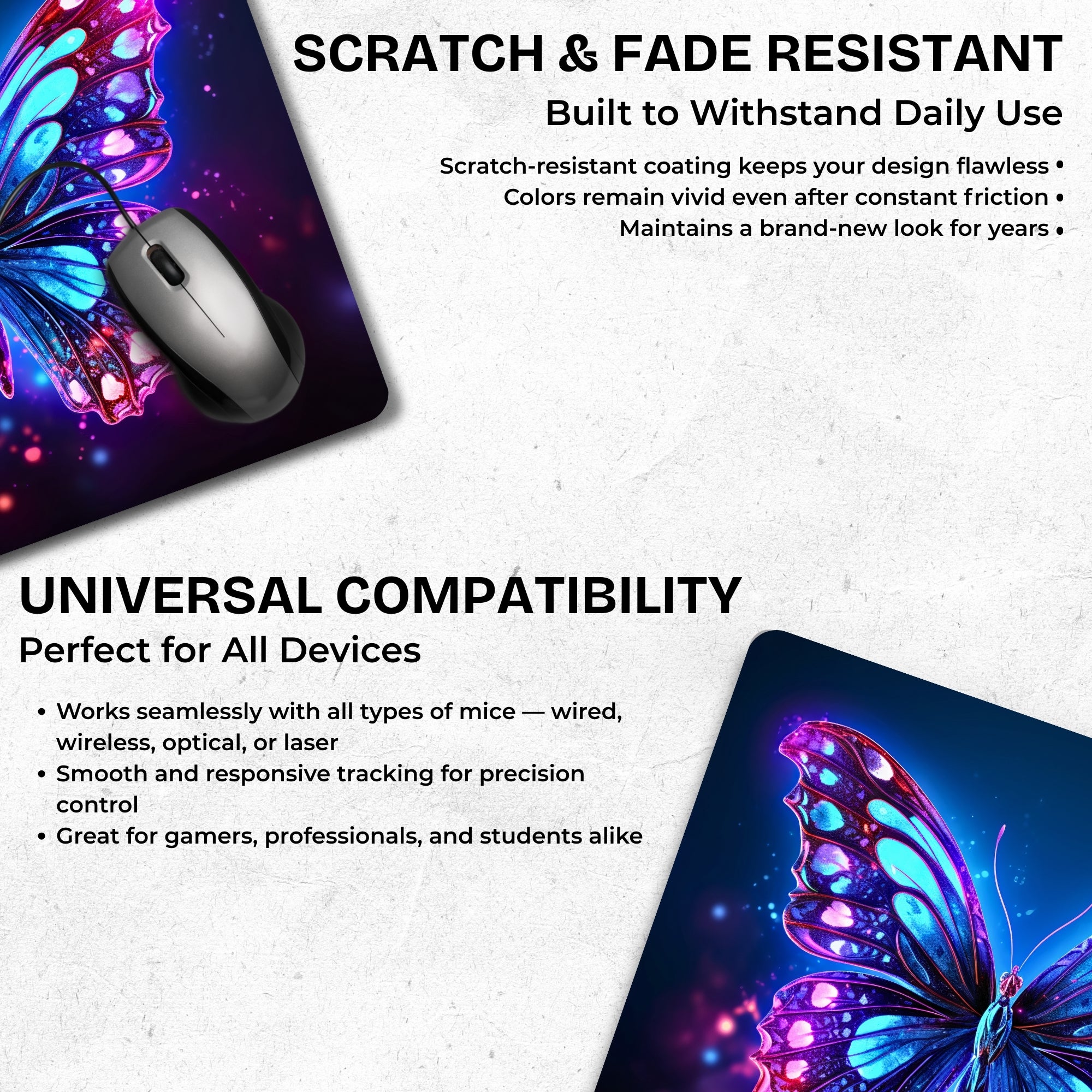 Aurora Wings Mouse Pad