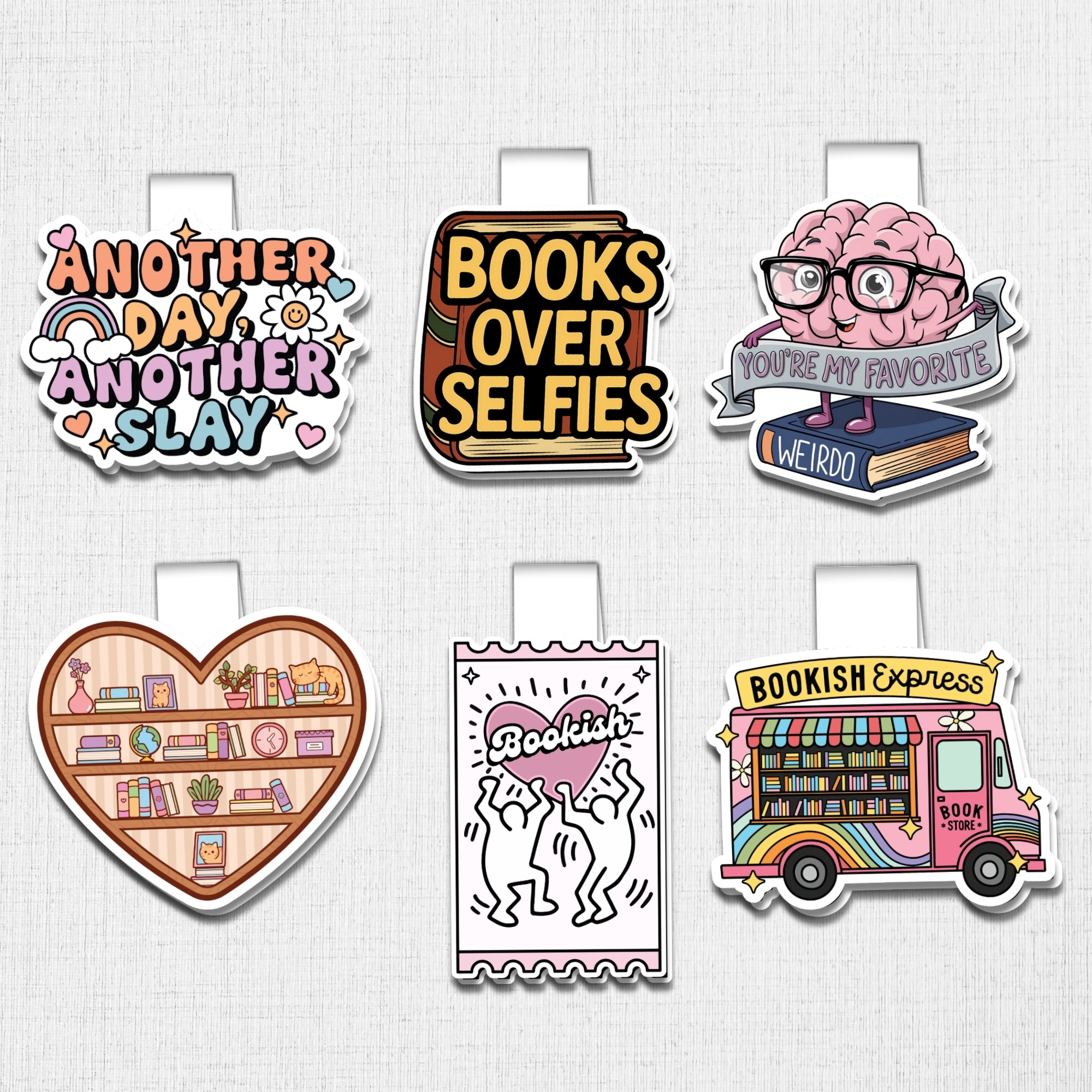 Wander and Read Magnetic Bookmarks Bundle