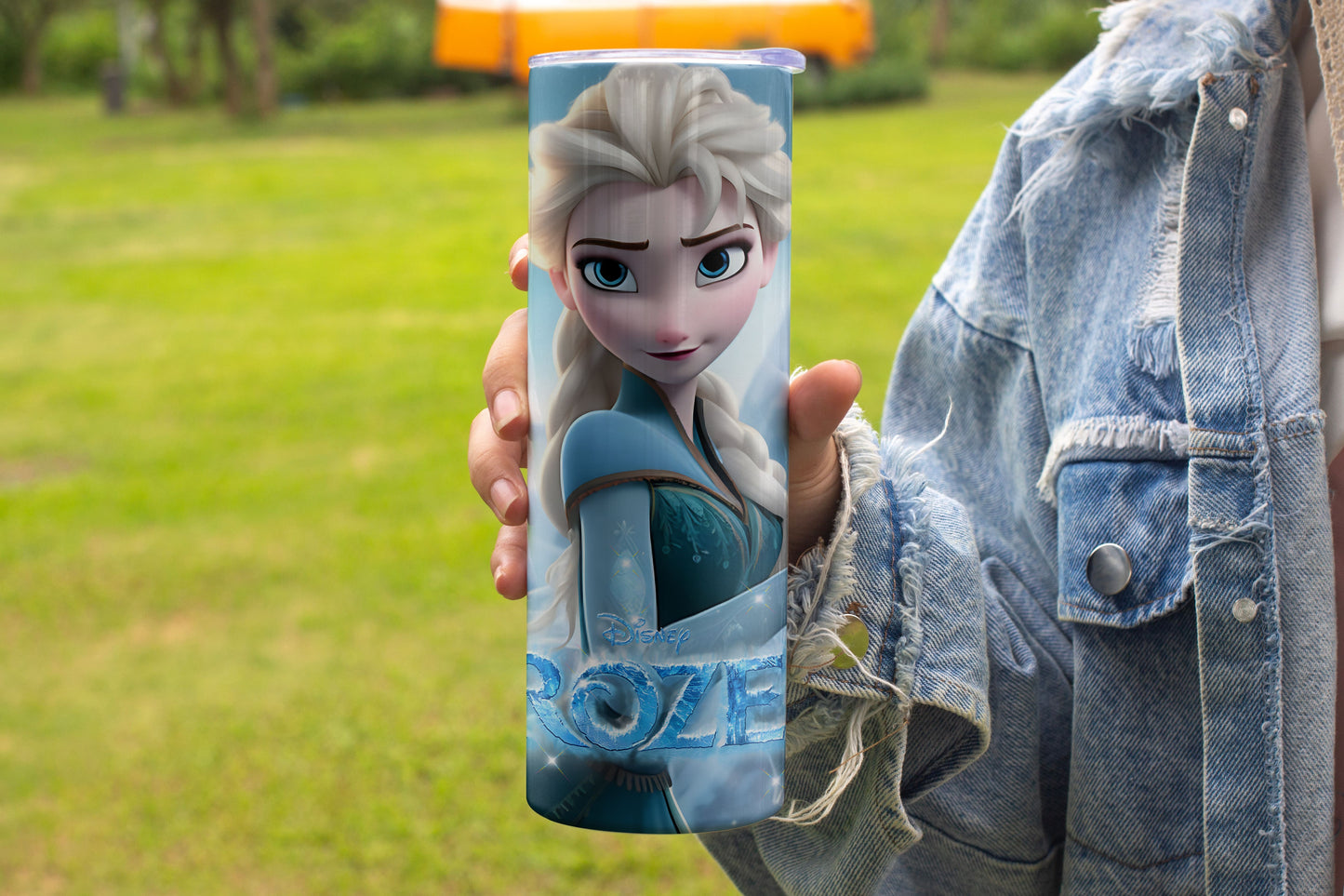 Elsa Frozen Themed Stainless Steel Vacuum Insulated Tumbler