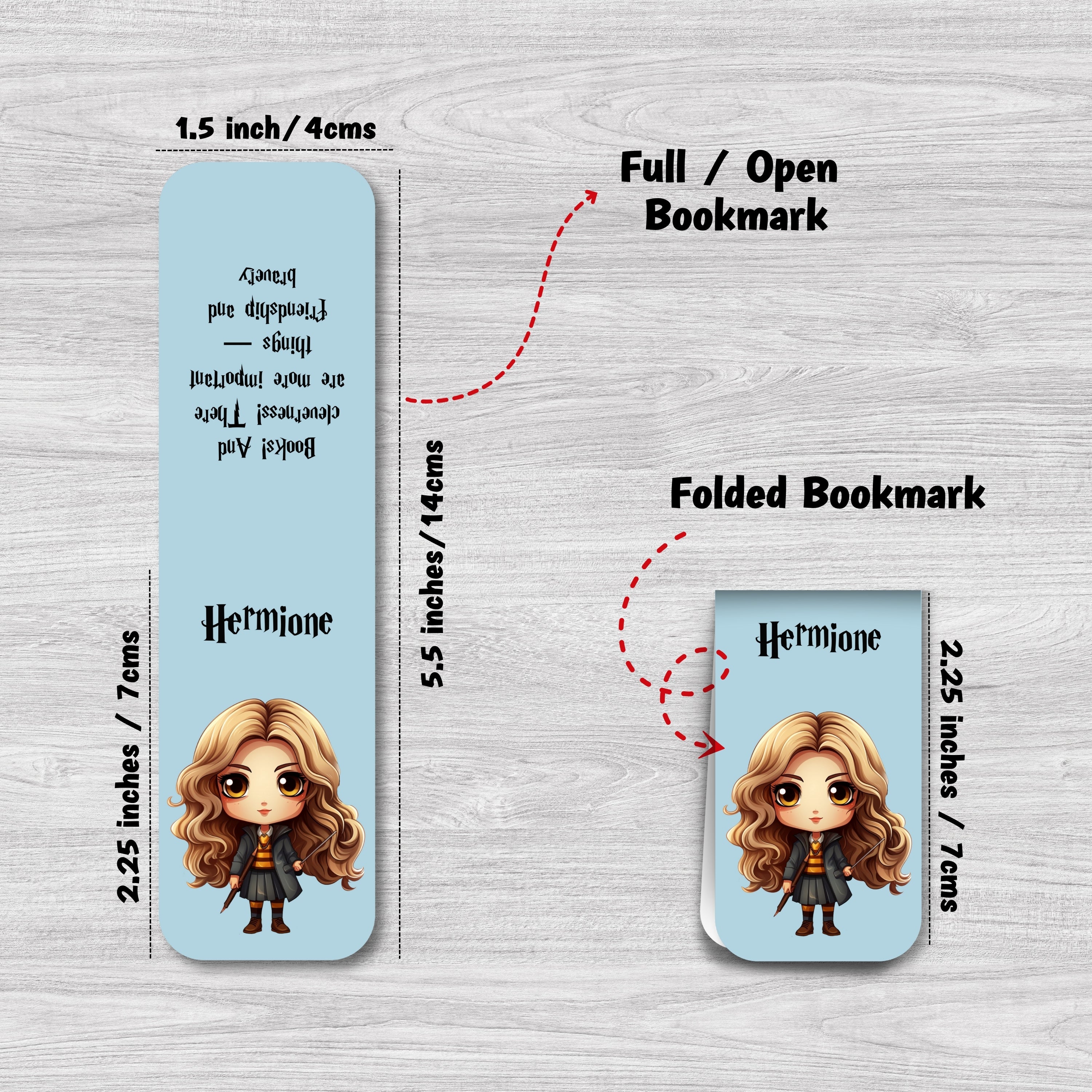 Harry Potter - 1 Magnetic Bookmarks Bundle