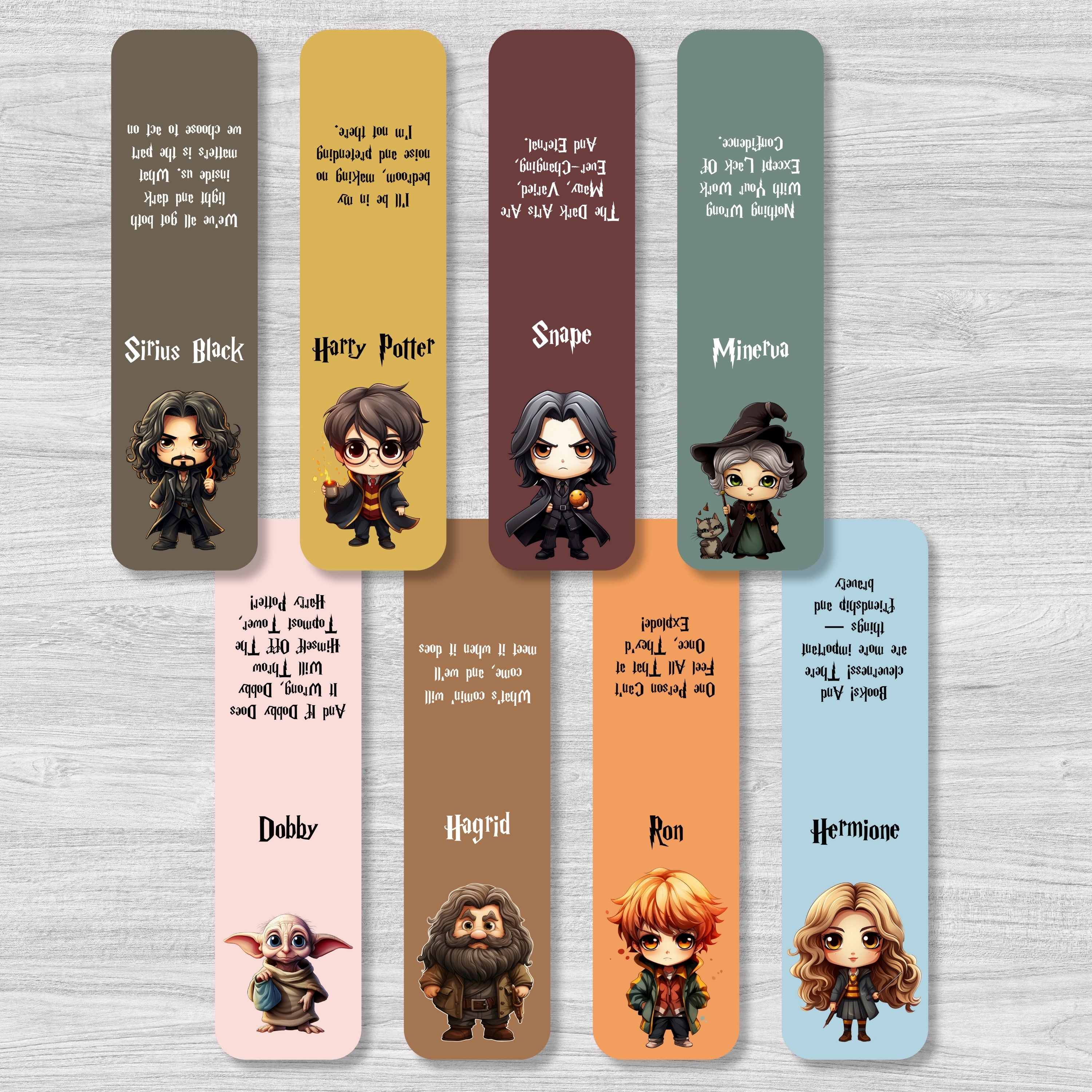 Harry Potter - 2 Magnetic Bookmarks Bundle