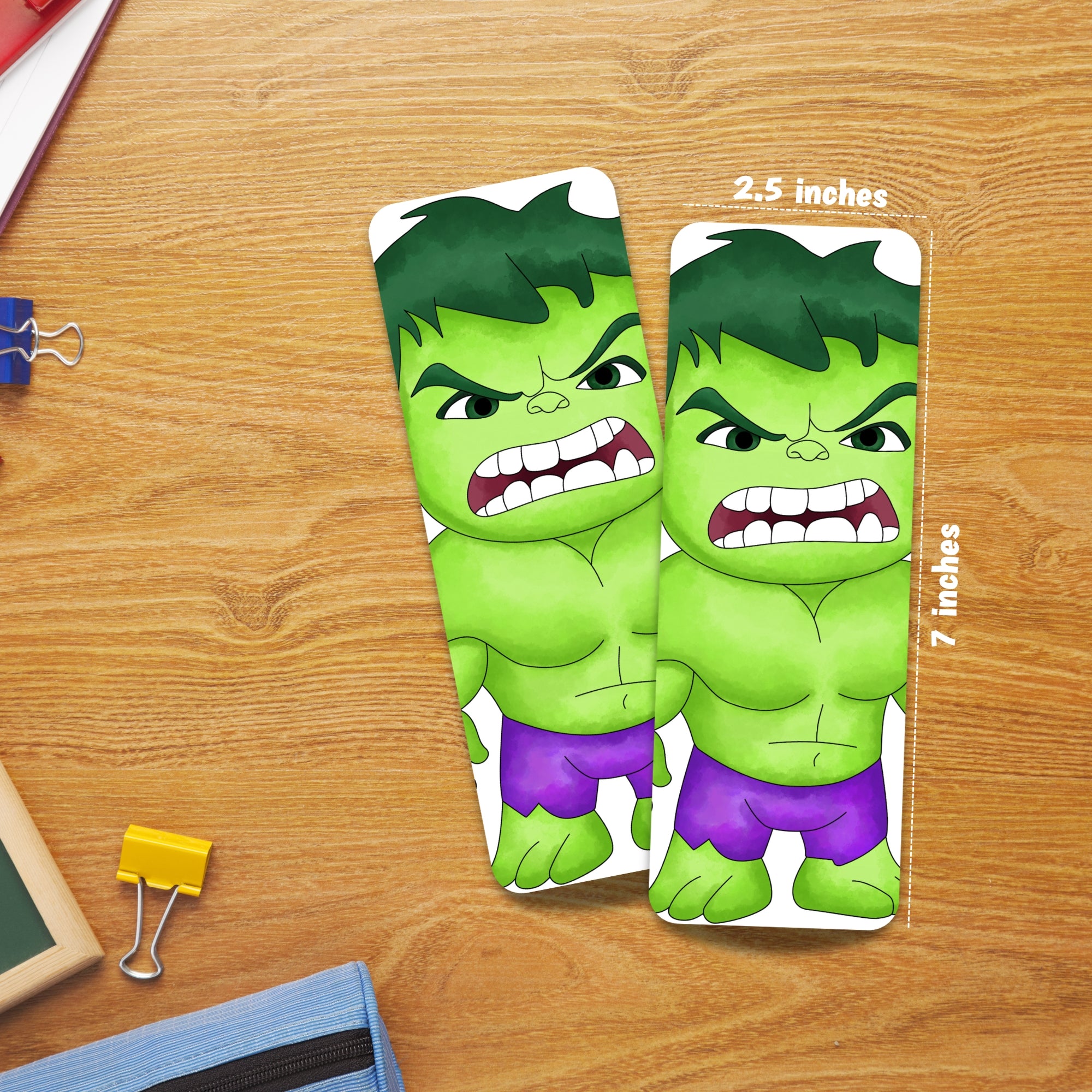 Super Heroes Bundle B Laminated Bookmarks