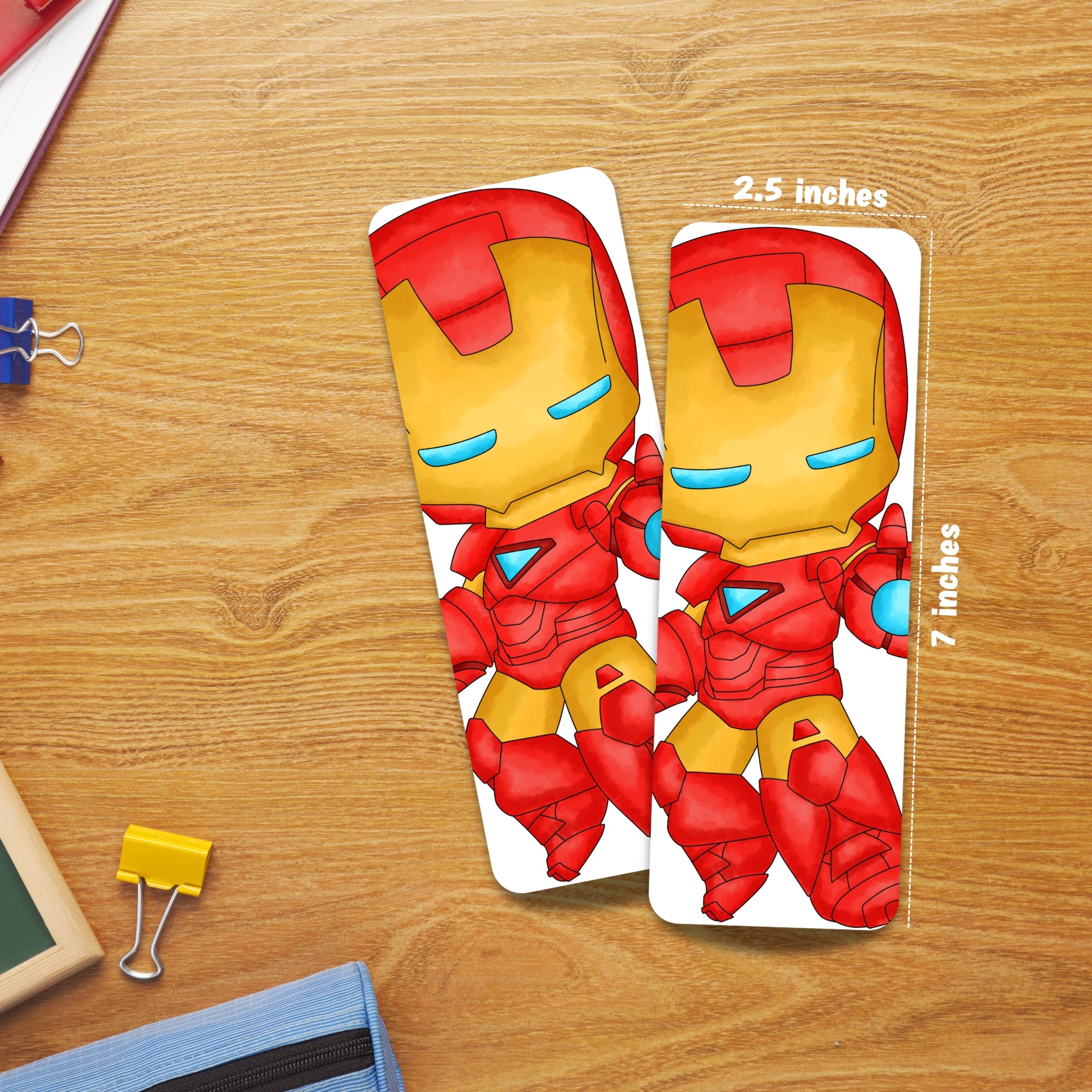 Super Heroes Bundle B Laminated Bookmarks