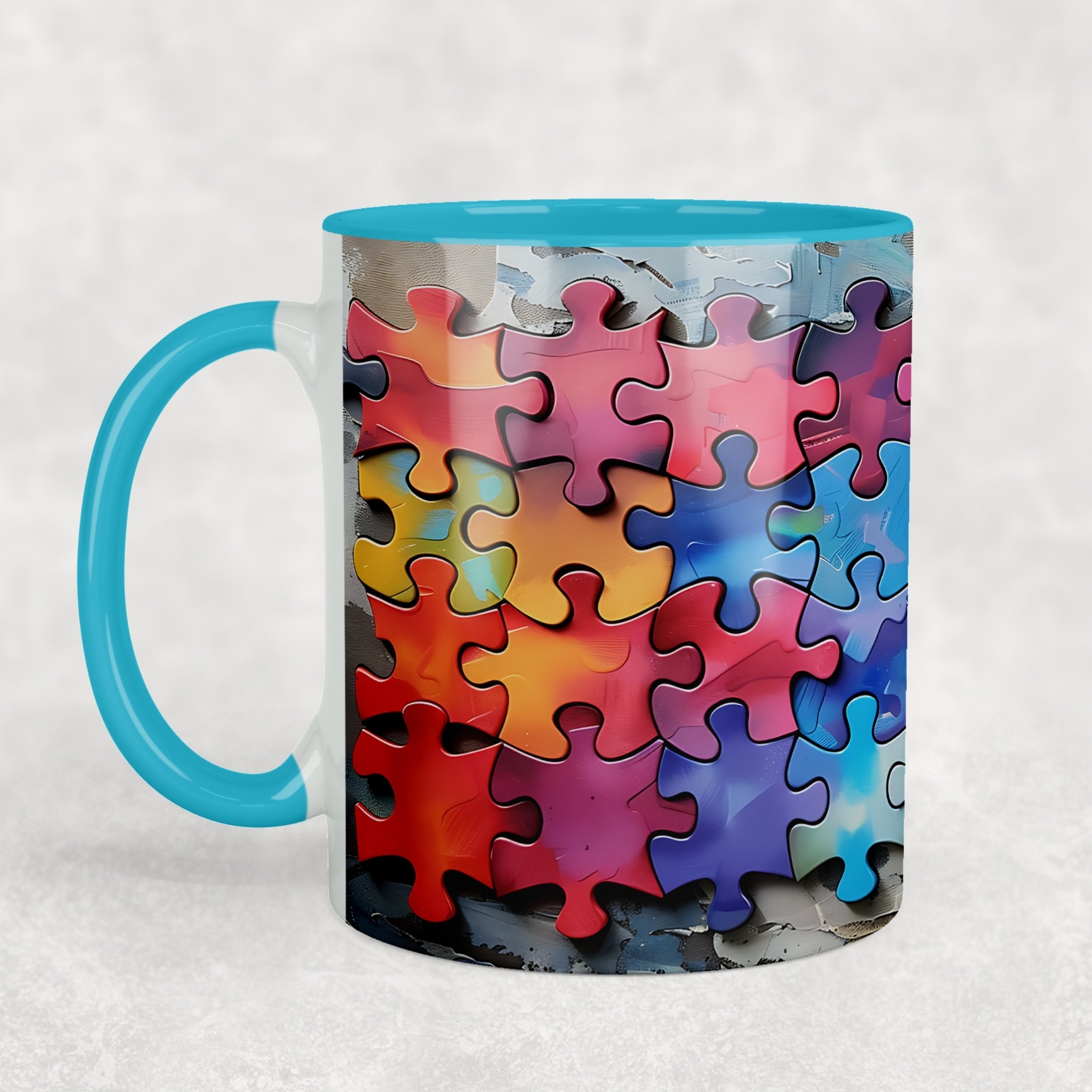 Jigsaw Puzzle Ceramic Mug
