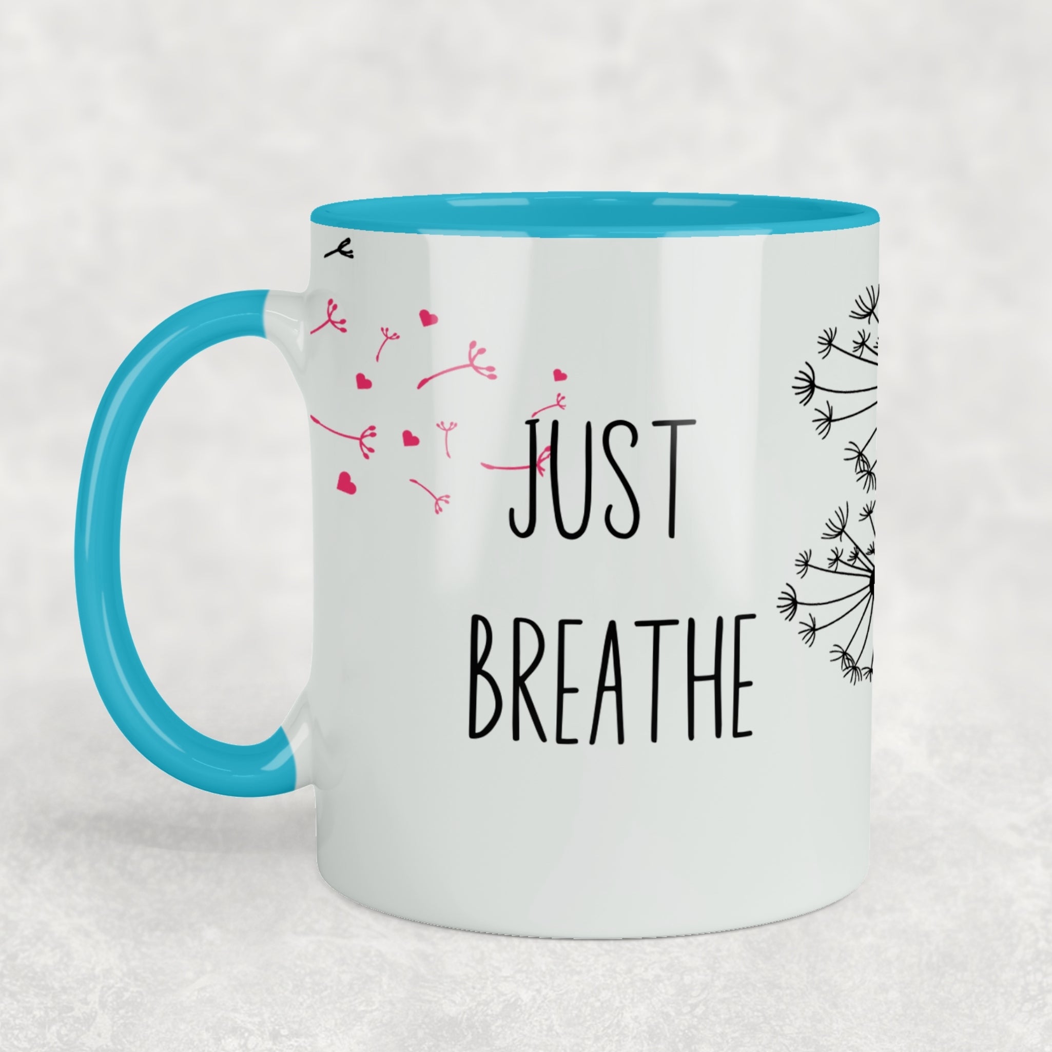 Just Breathe Ceramic Mug