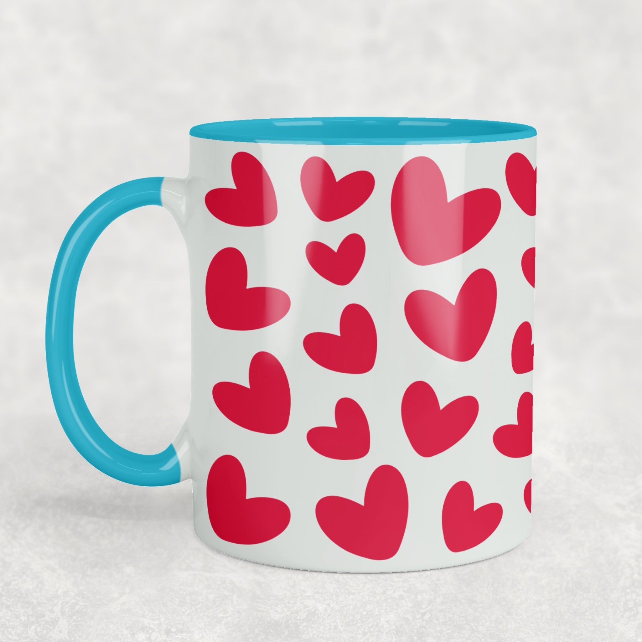 Love Hearts Ceramic Mug