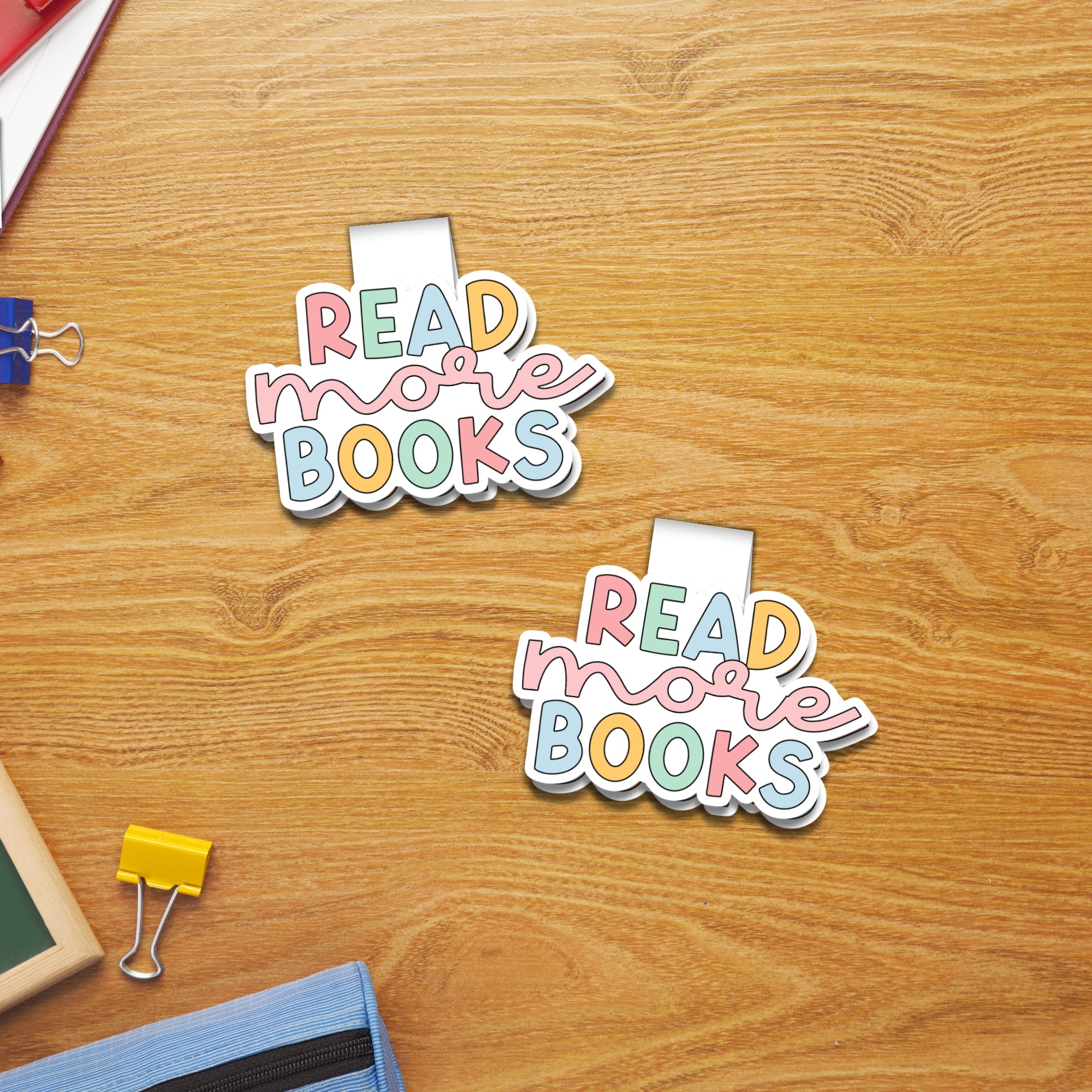 Read More Books Magnetic Bookmark