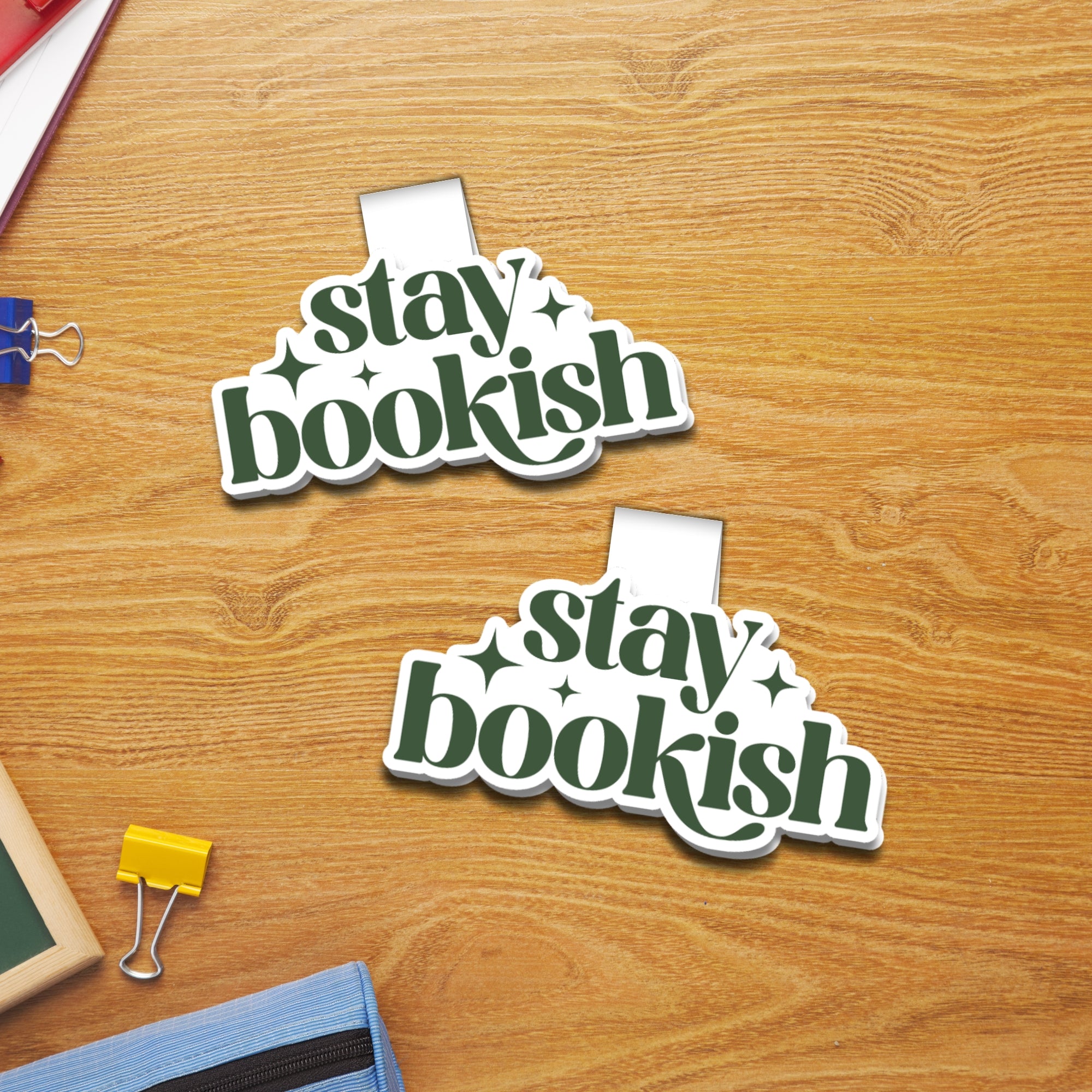 Stay Bookish Magnetic Bookmark